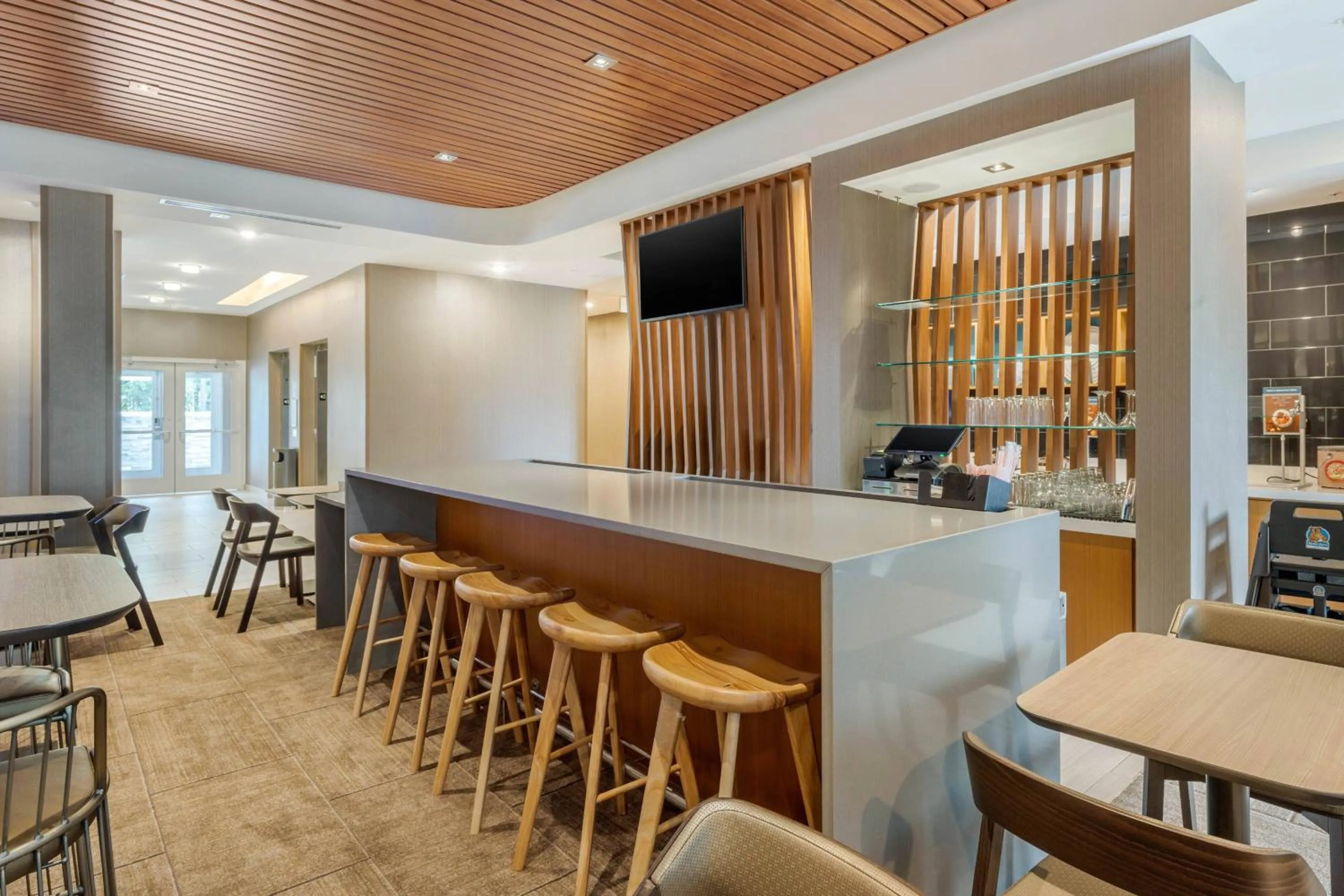 Lounge or bar in SpringHill Suites Charlotte Southwest