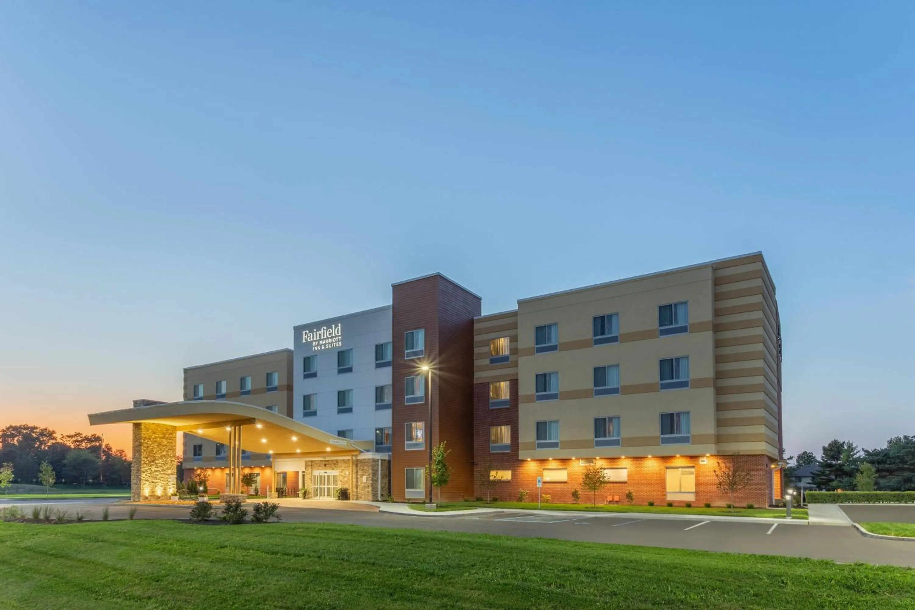 Property building in Fairfield Inn & Suites Franklin