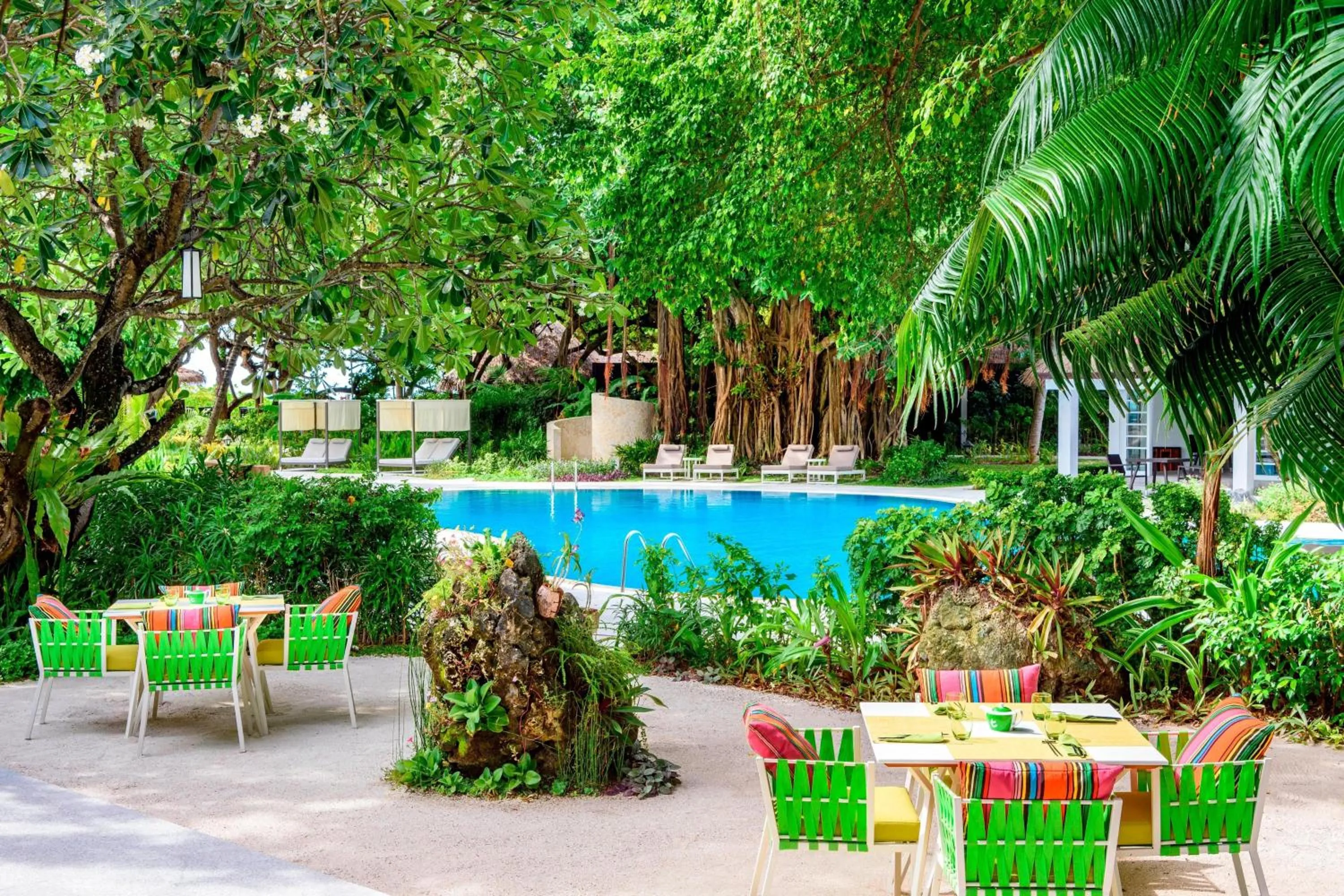 Fitness centre/facilities in Sheraton Maldives Full Moon Resort & Spa