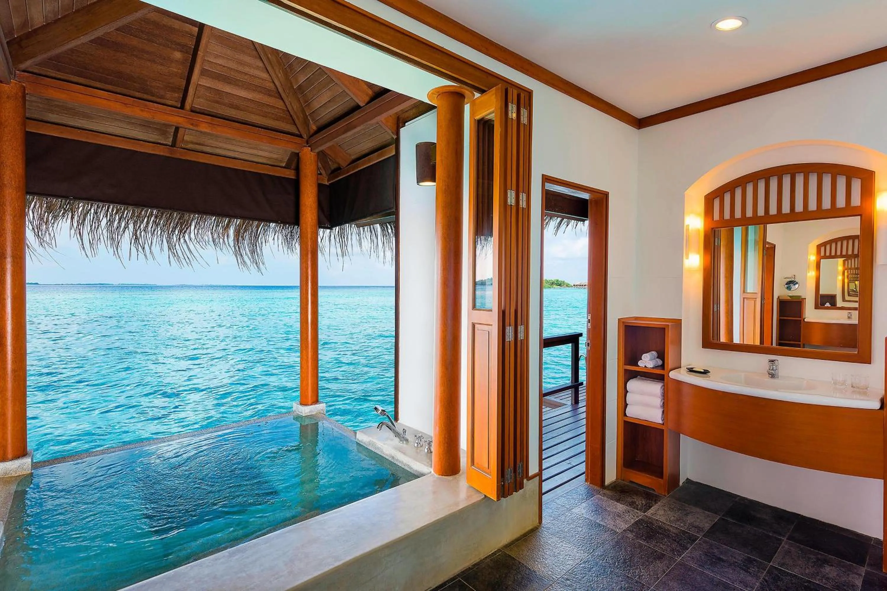 Bathroom in Sheraton Maldives Full Moon Resort & Spa