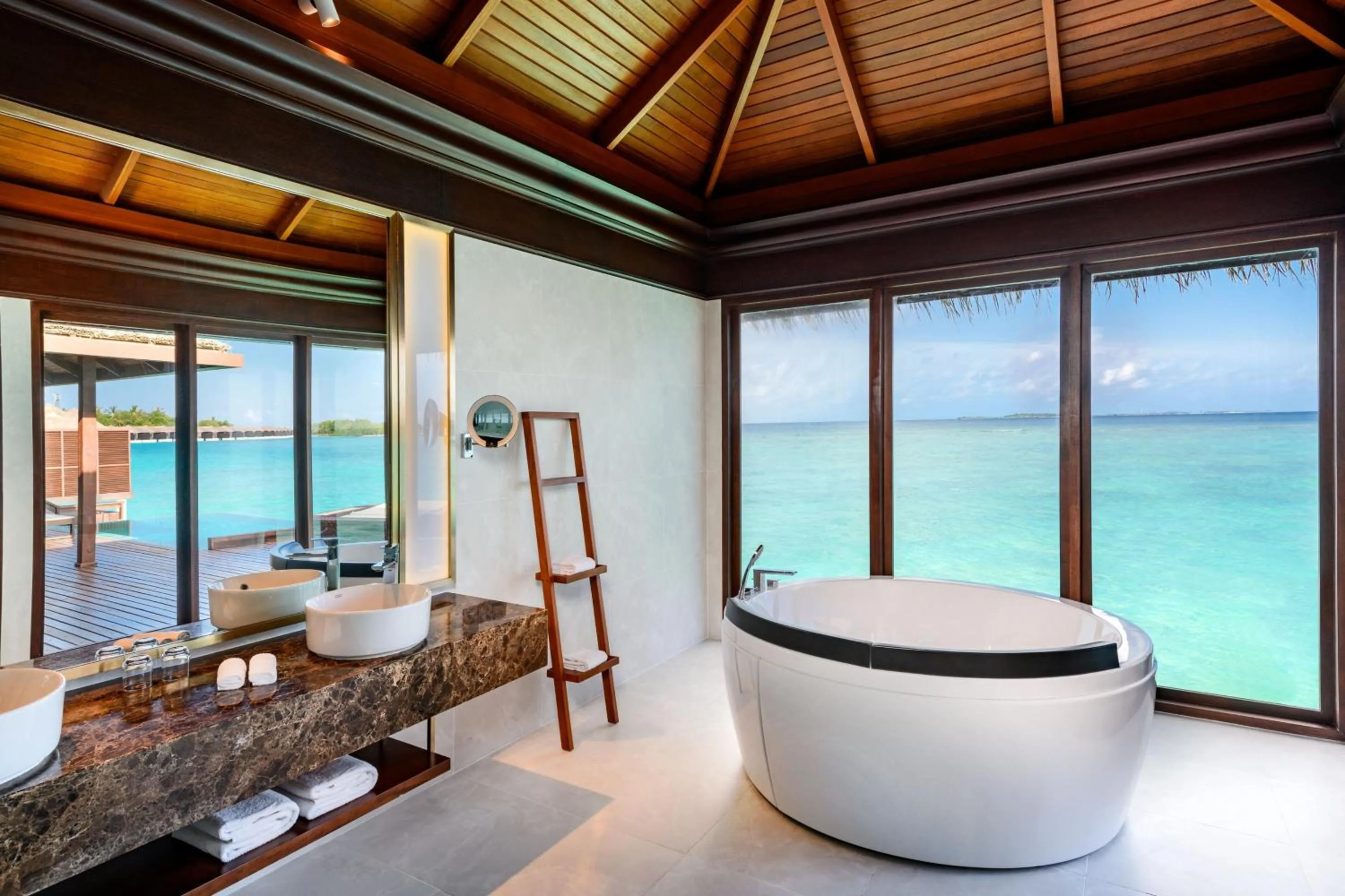 Bathroom in Sheraton Maldives Full Moon Resort & Spa