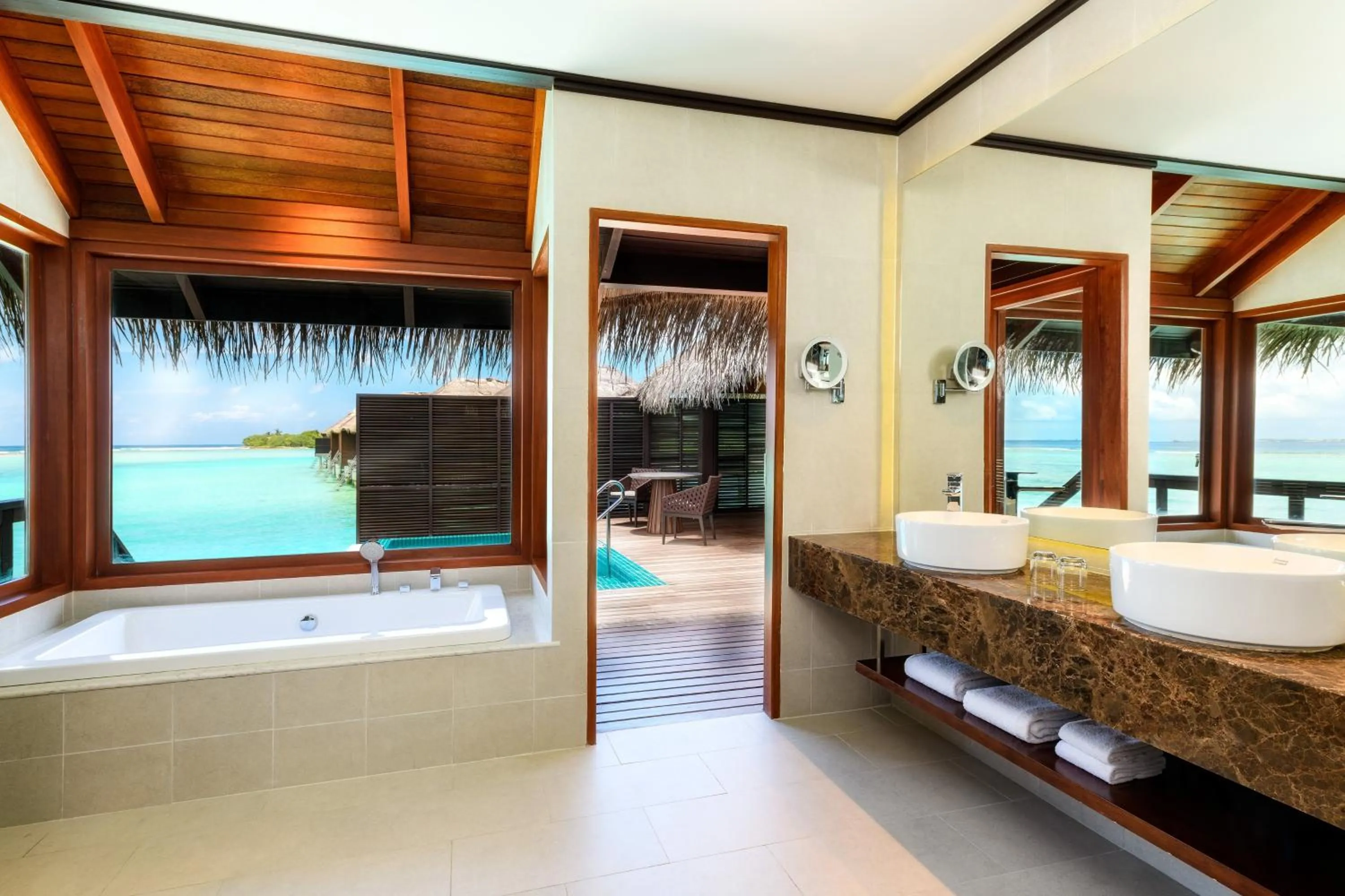Bathroom in Sheraton Maldives Full Moon Resort & Spa