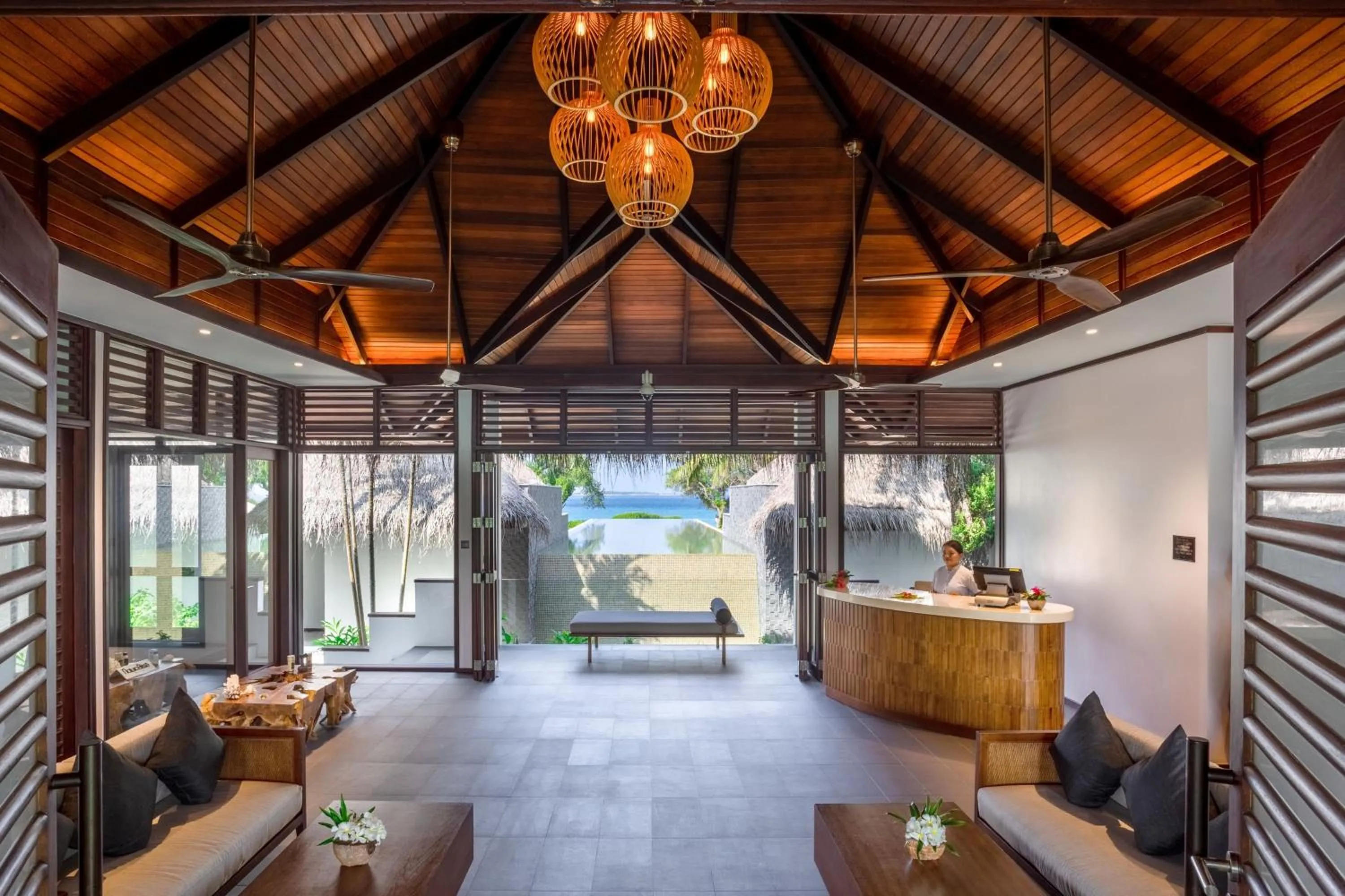 Spa and wellness centre/facilities in Sheraton Maldives Full Moon Resort & Spa