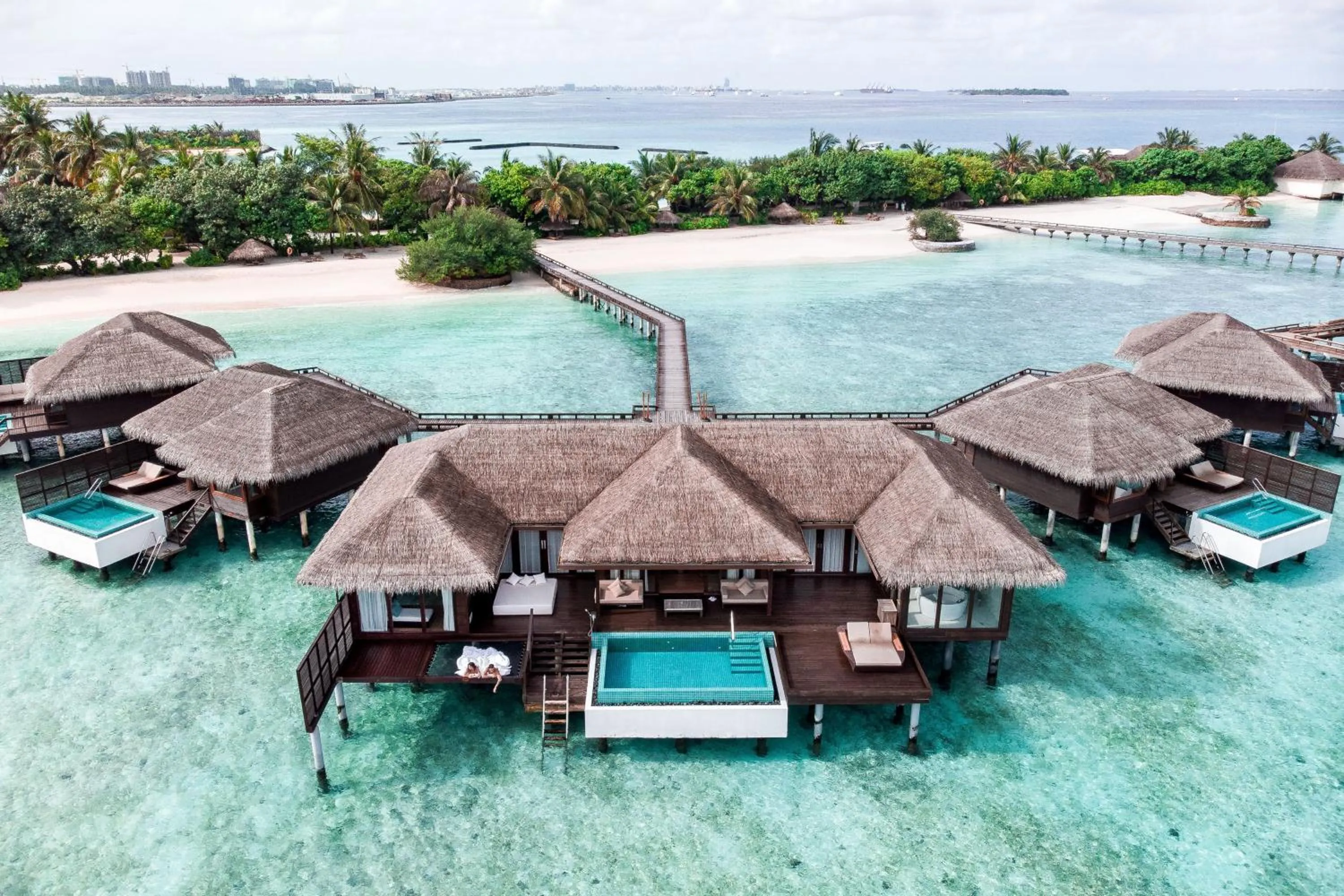Property building in Sheraton Maldives Full Moon Resort & Spa