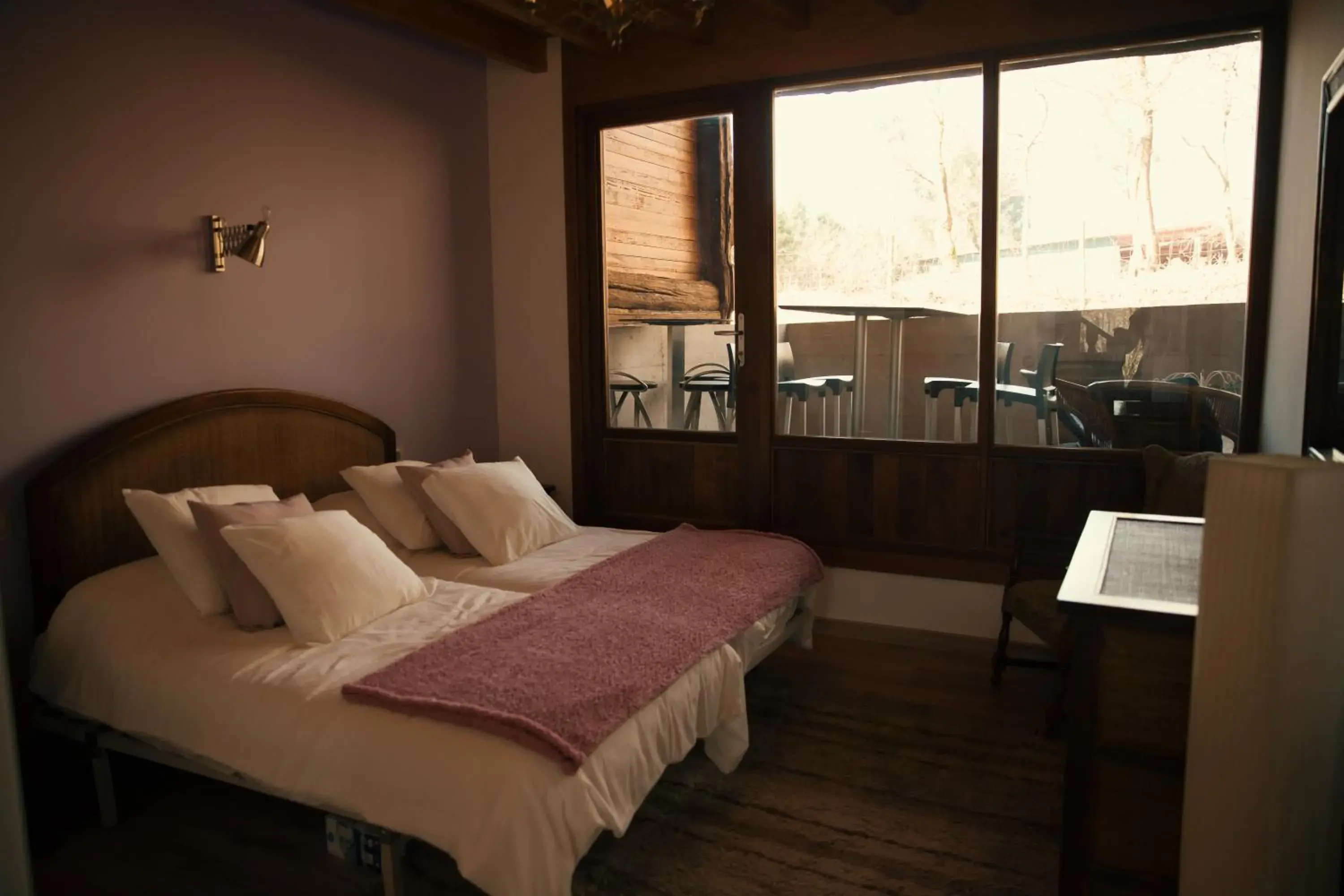 Double Room - Disability Access in Albergue Bergando Double Room - Disability Access in Albergue Bergando
