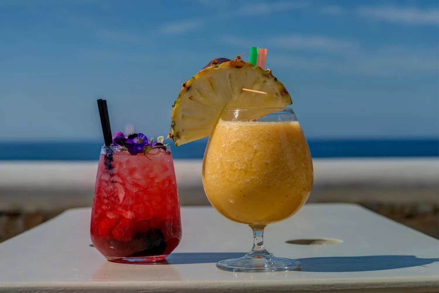 Alcoholic drinks in Elia Mykonos Resort