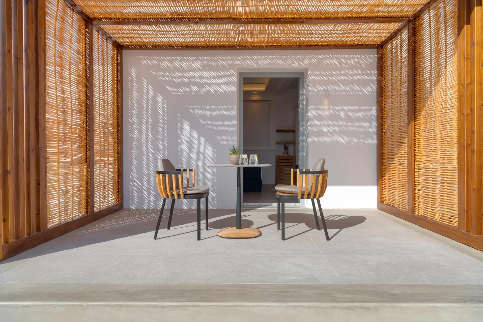 Patio in Elia Mykonos Resort