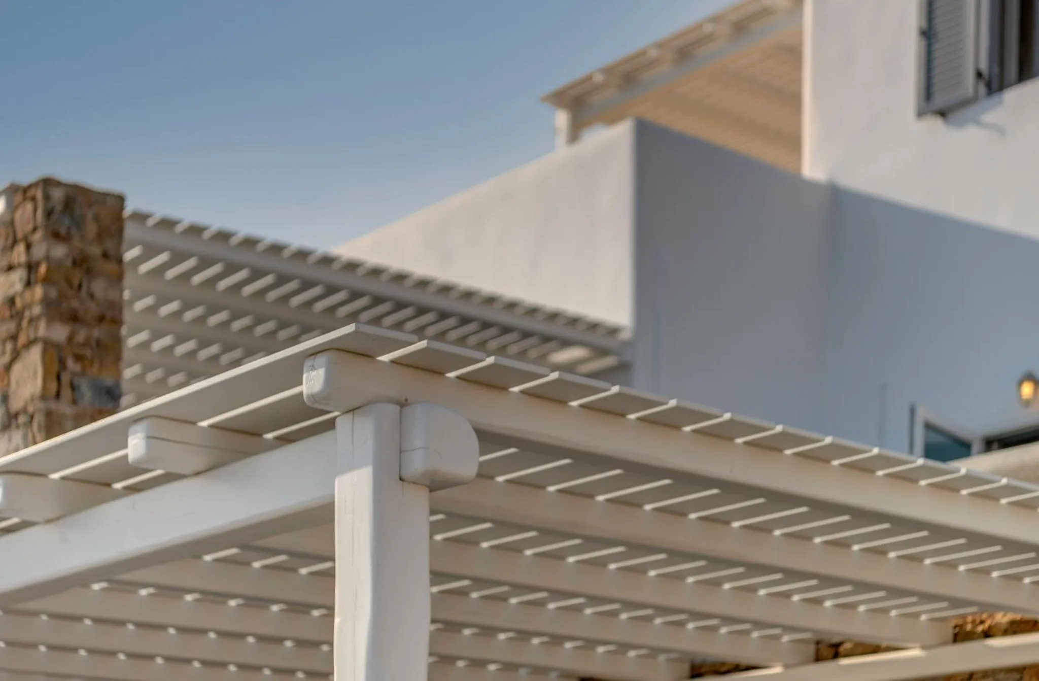 Balcony/Terrace in Elia Mykonos Resort