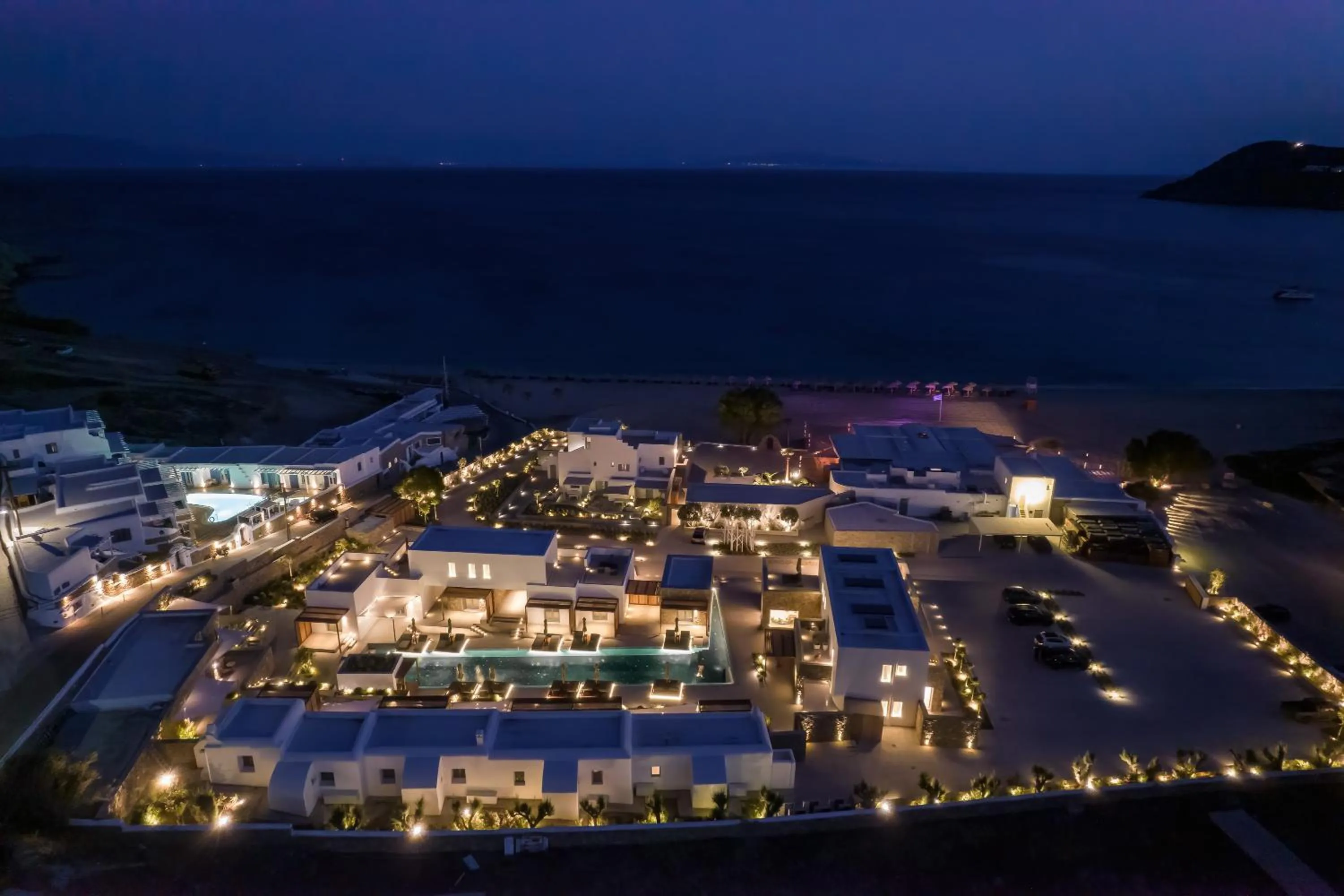Bird's eye view in Elia Mykonos Resort
