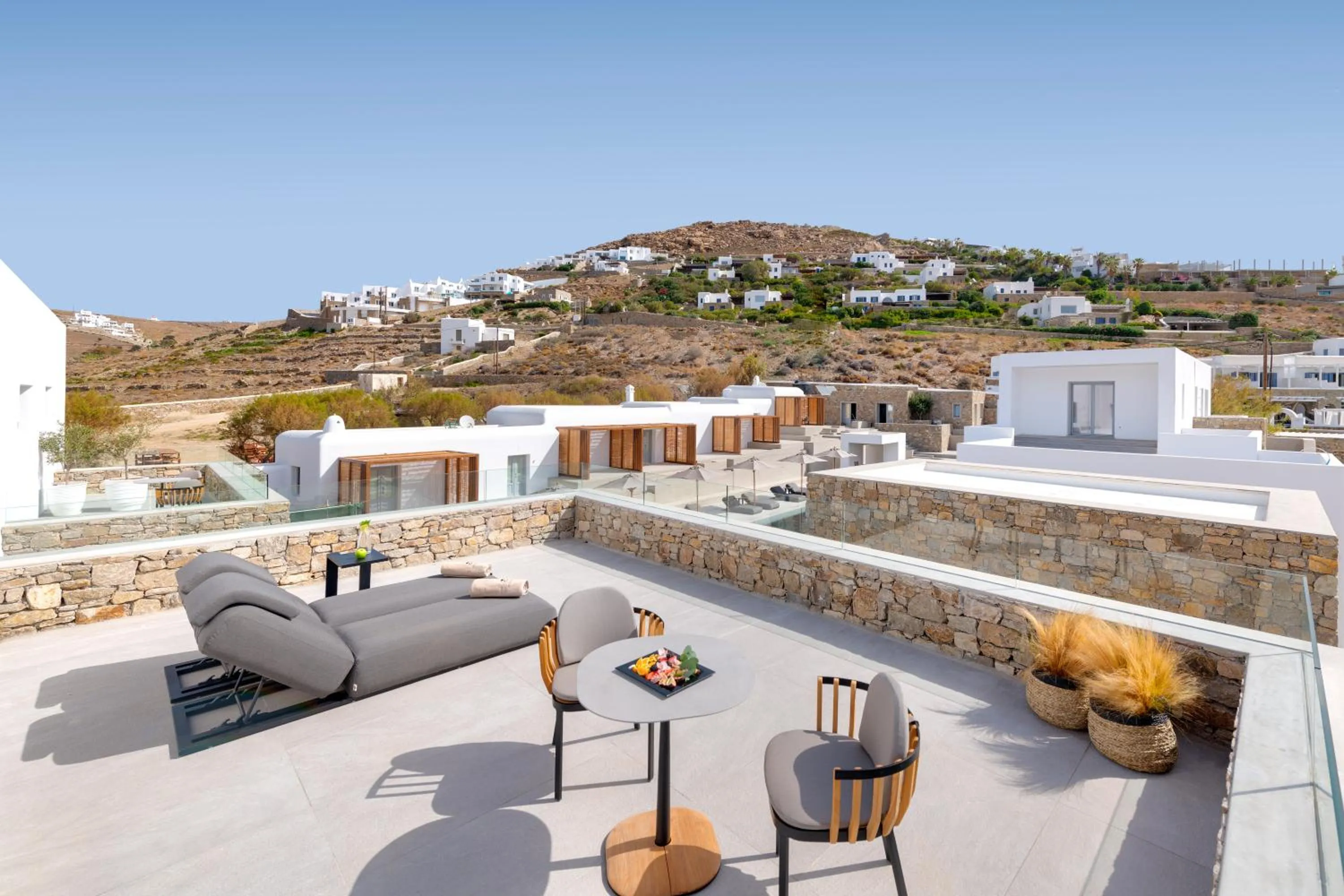 Balcony/Terrace in Elia Mykonos Resort