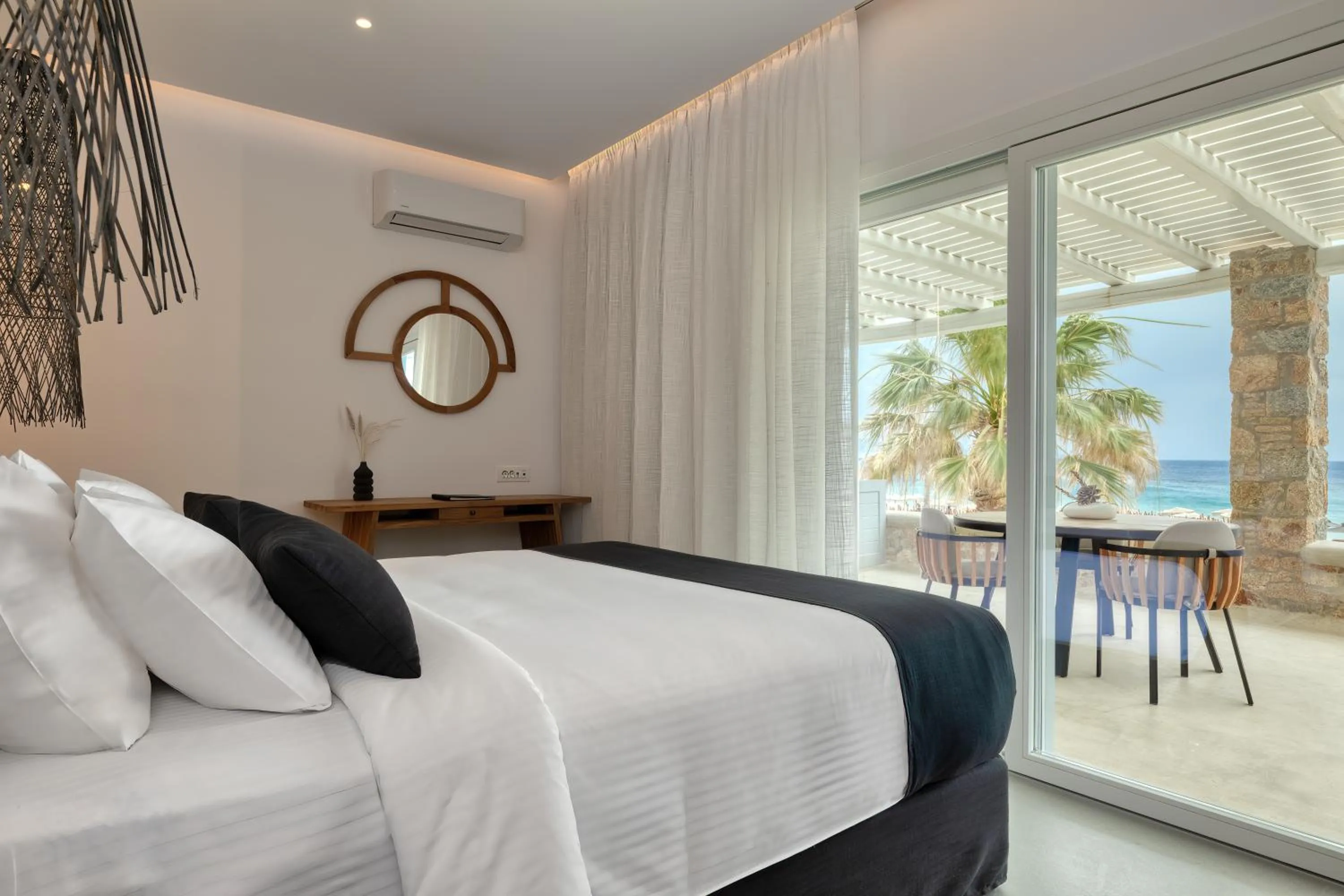 Bedroom, Bed in Elia Mykonos Resort