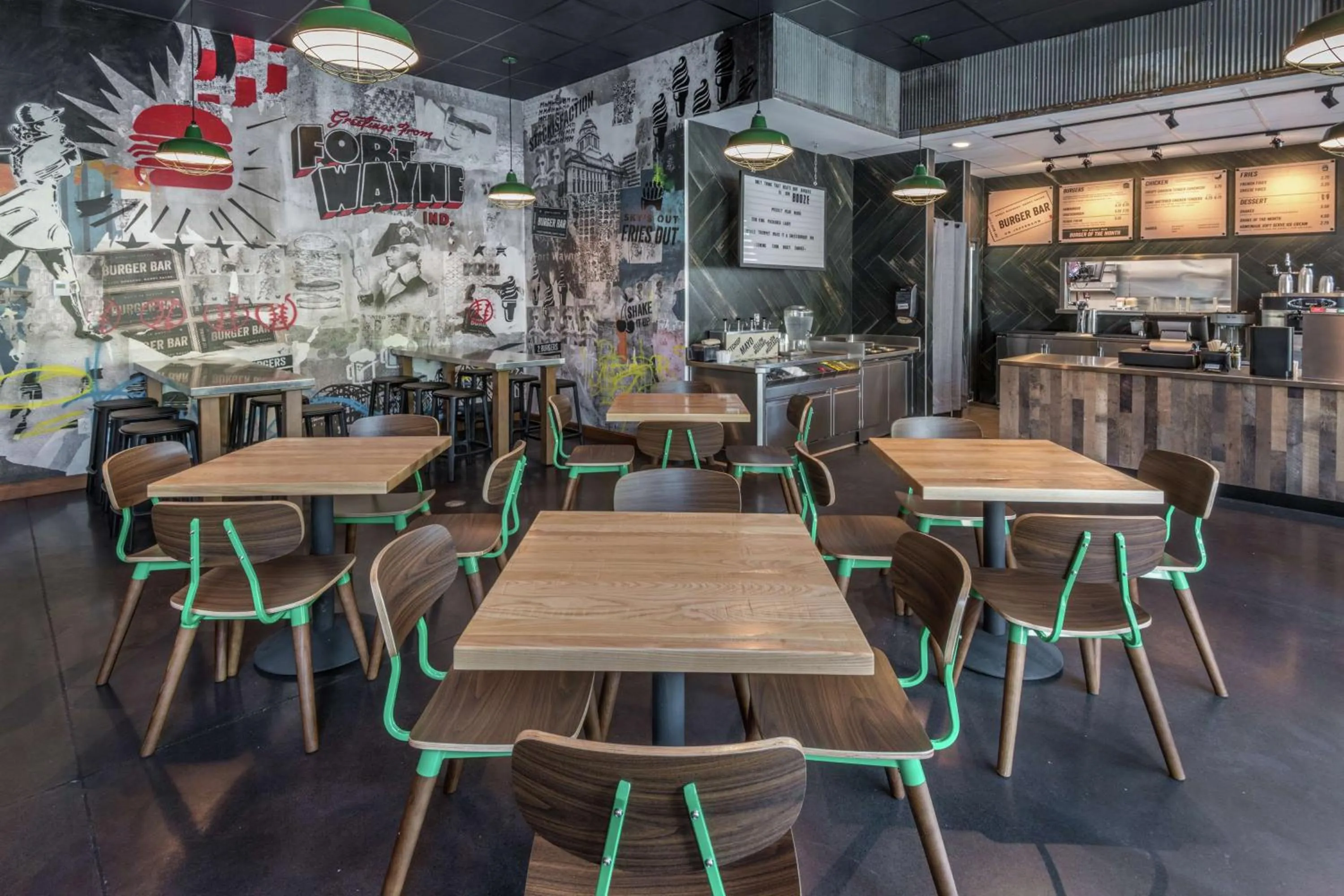 Restaurant/places to eat in Hampton Inn & Suites Fort Wayne Downtown