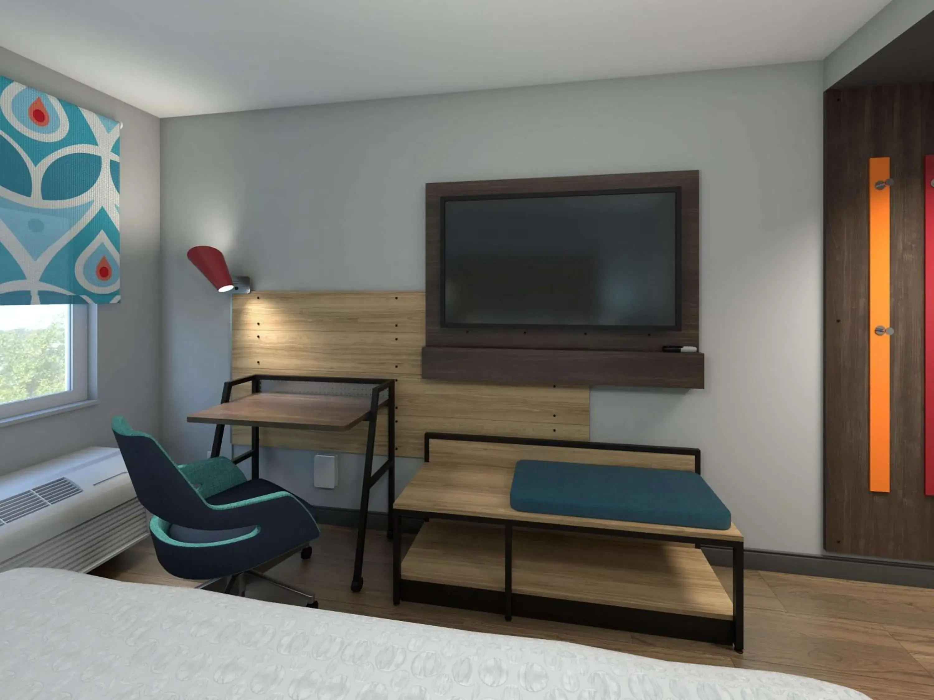 TV and multimedia, Bed in Tru By Hilton Greenville Woodruff Road, SC TV and multimedia, Bed in Tru By Hilton Greenville Woodruff Road, SC