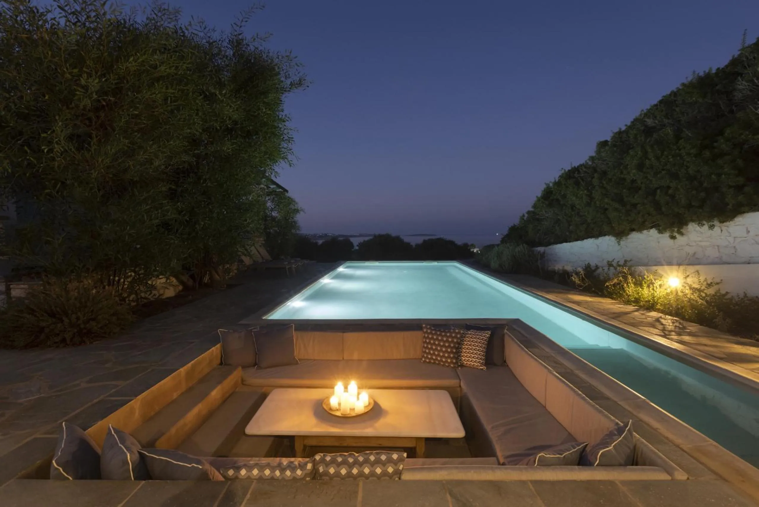 Swimming pool in Villa Alkyoni · Beautiful 8-person Family Villa with Great Views