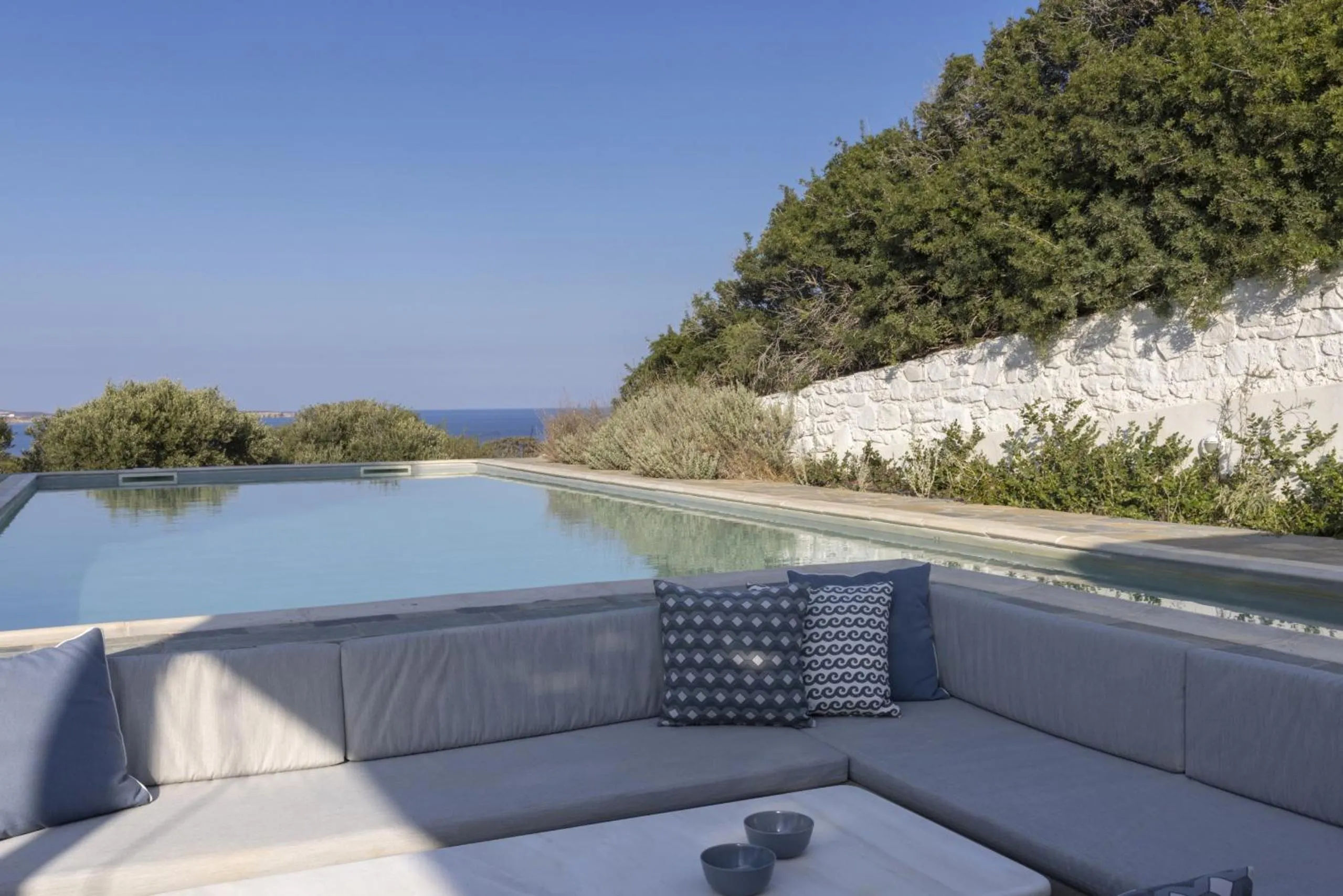 Swimming pool in Villa Alkyoni · Beautiful 8-person Family Villa with Great Views