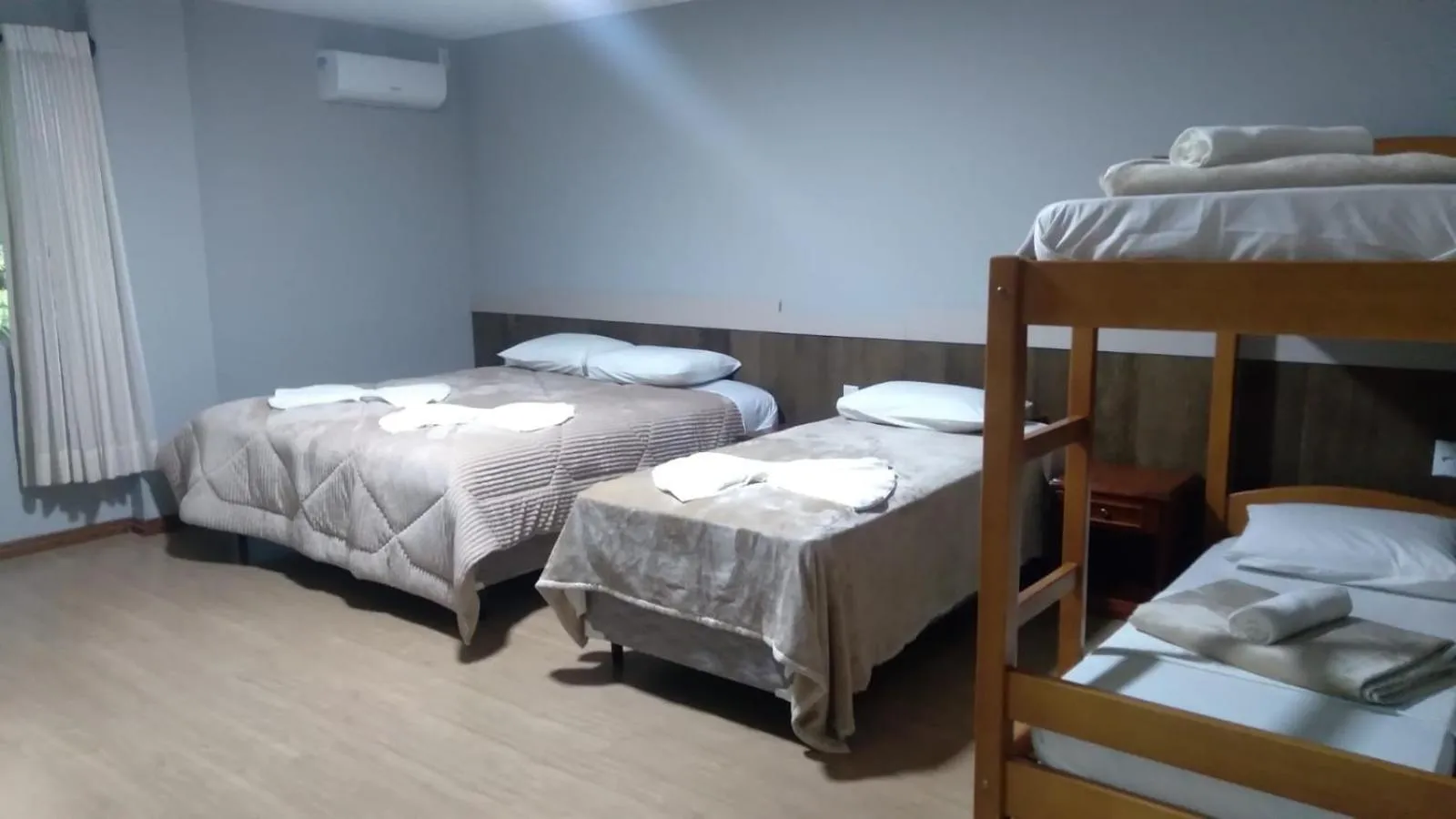 Bed in Pousada Essência Serrana Gramado