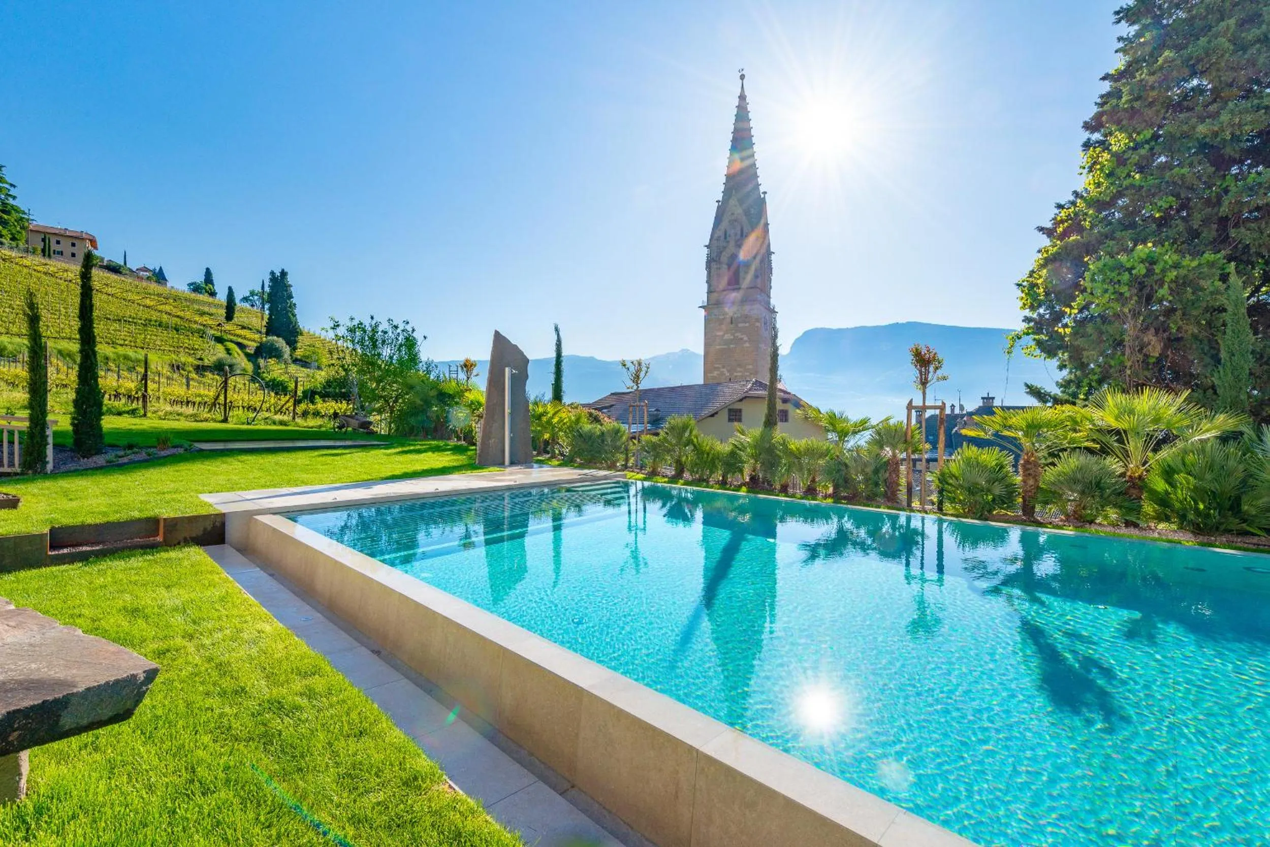 Natural landscape in Überbacherhof