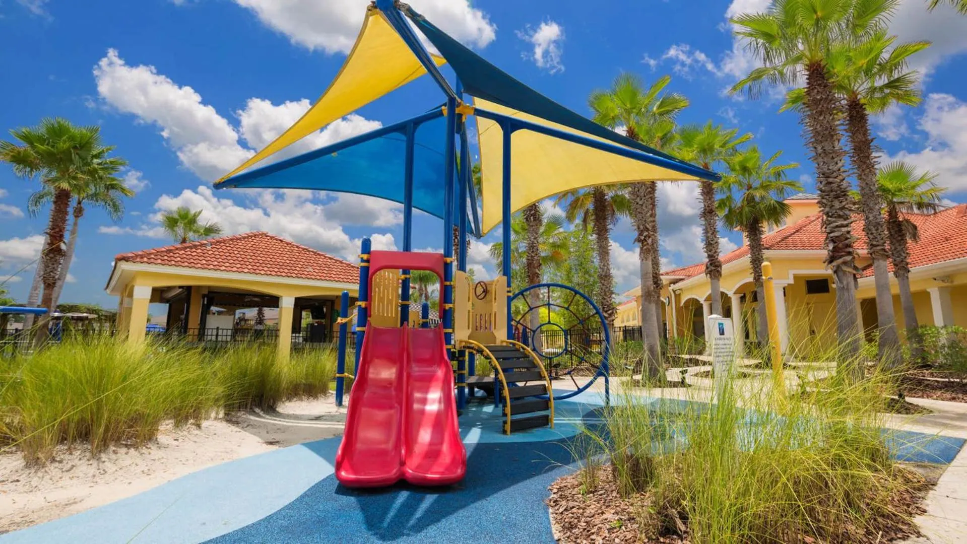 Children play ground in Bikini on the Beach at Terra Verde Resort