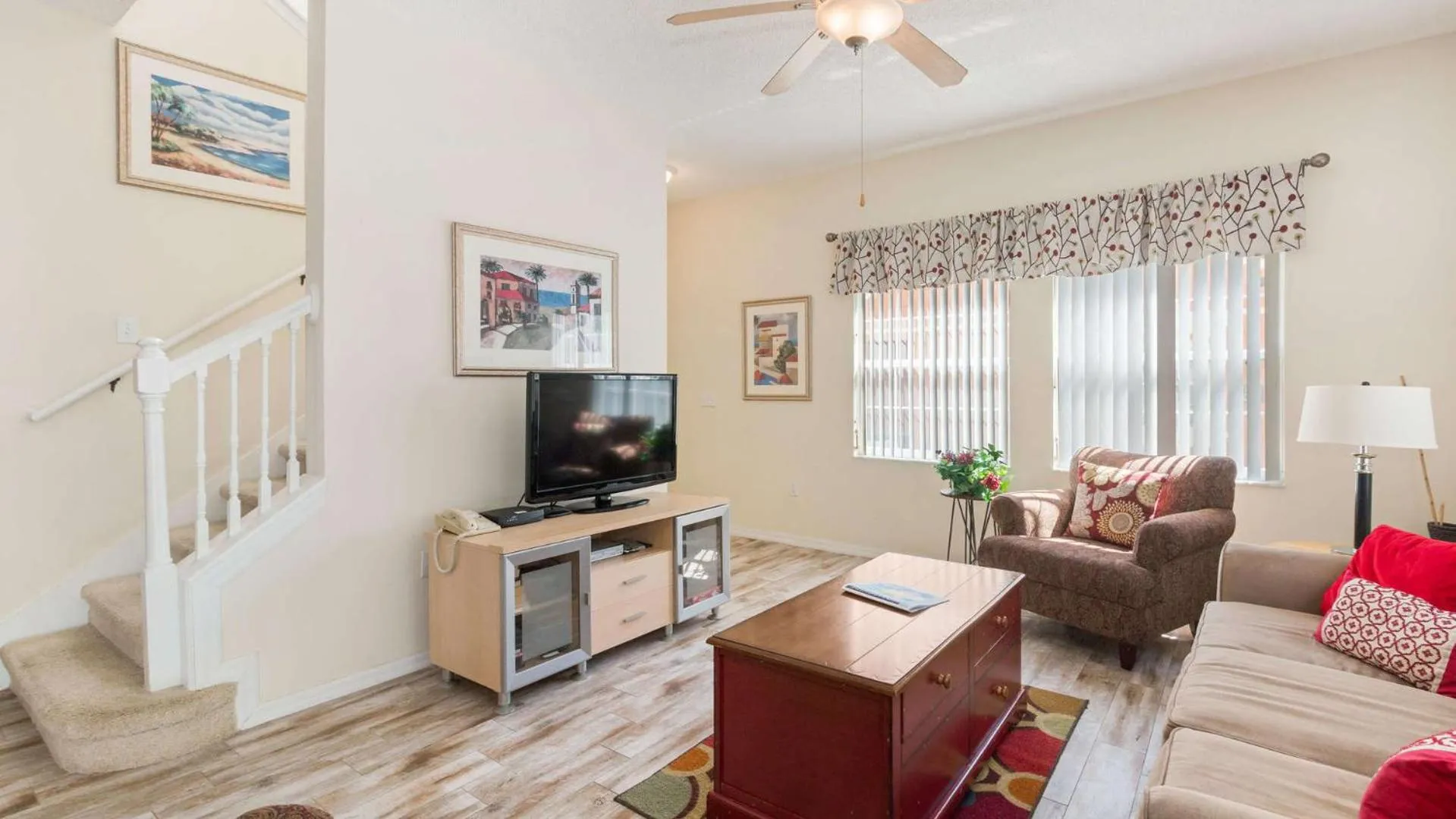 Living room in Bikini on the Beach at Terra Verde Resort