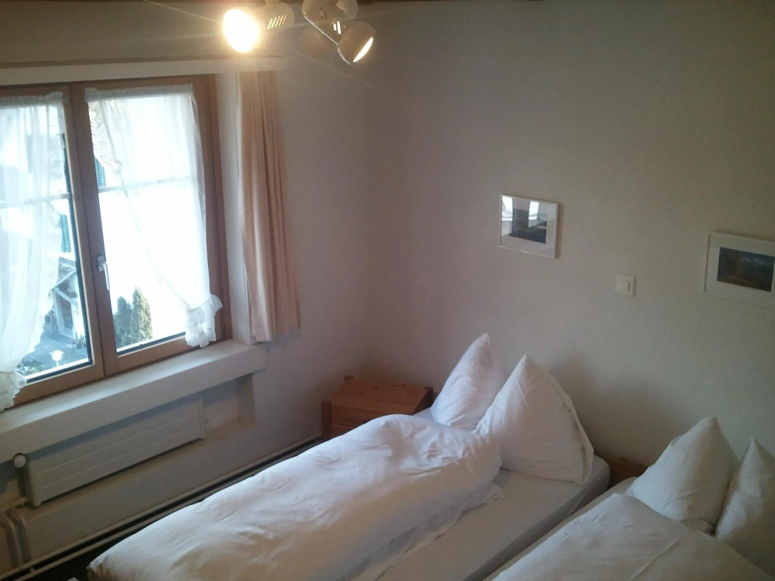 Bed in Hotel Restaurant Sternen