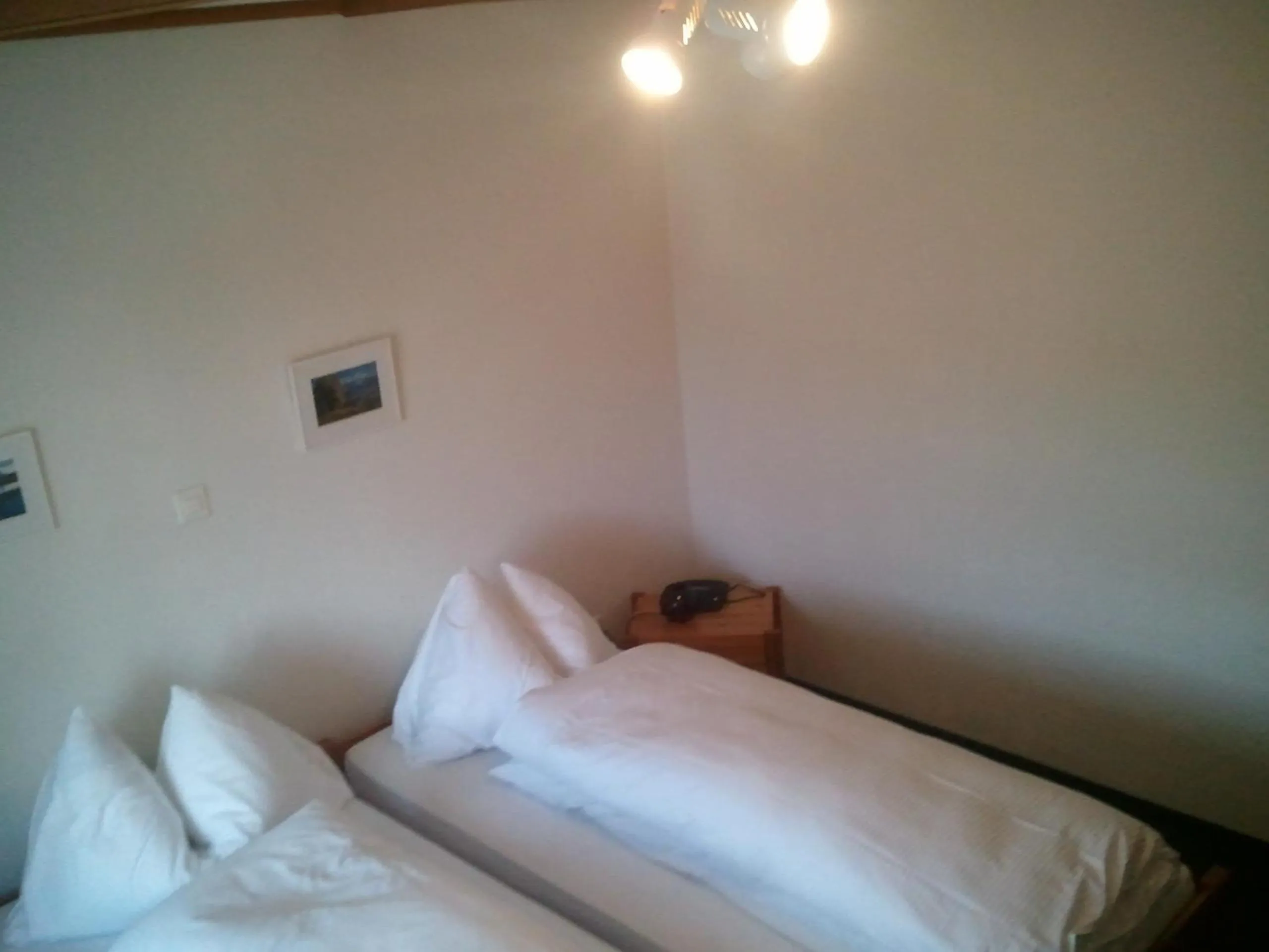 Bed in Hotel Restaurant Sternen