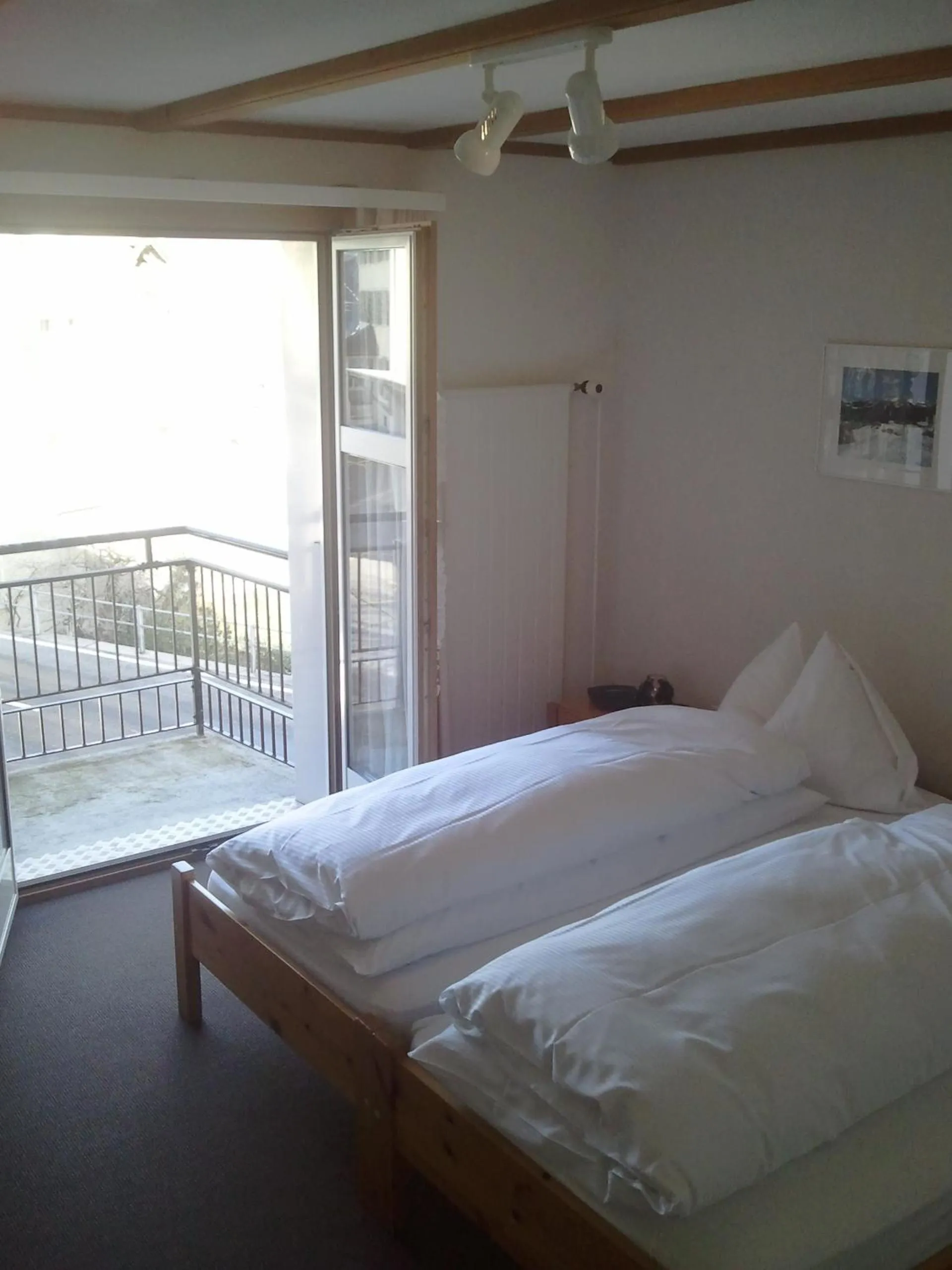 Bed in Hotel Restaurant Sternen