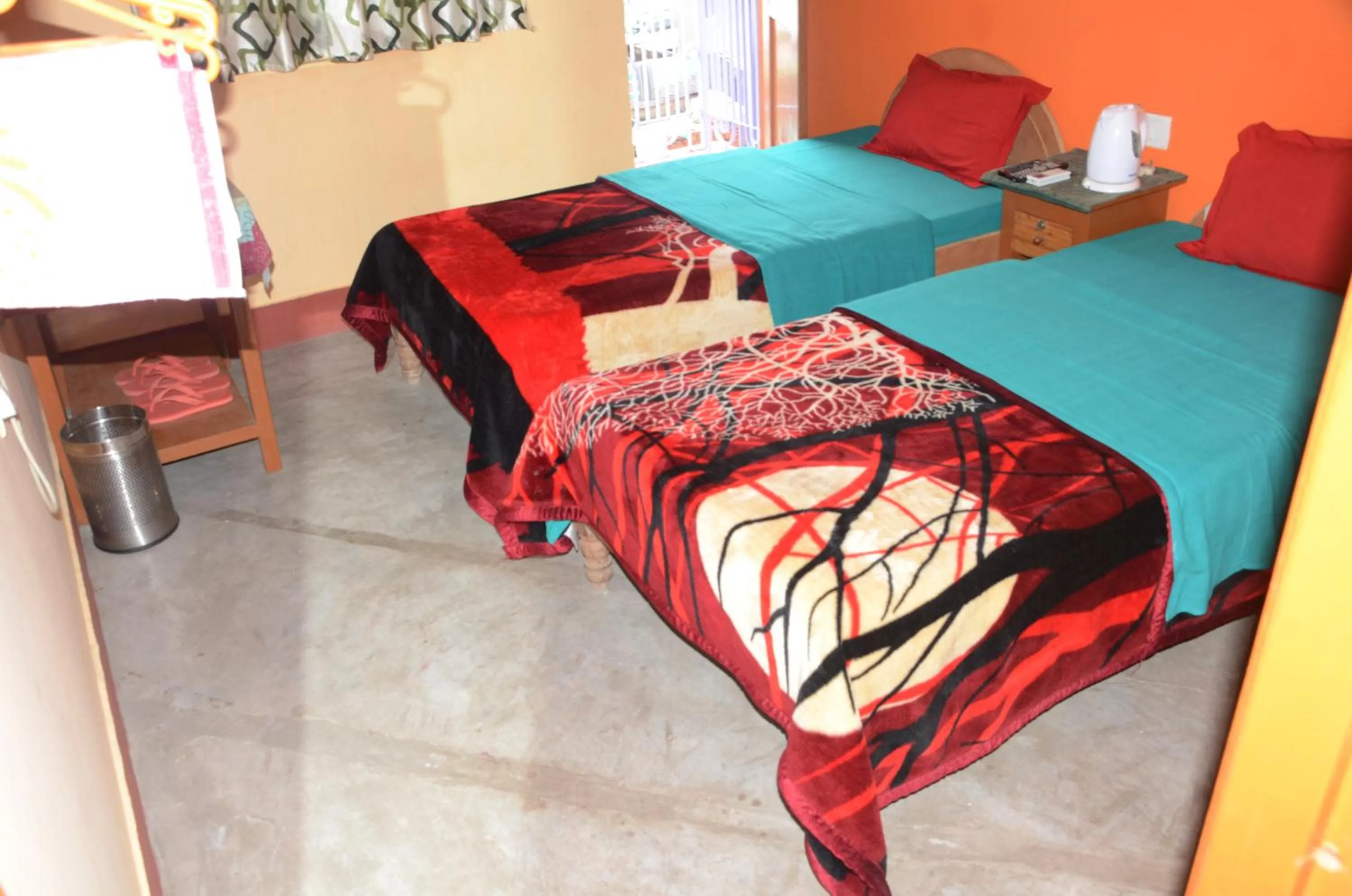 Bed in Kundanbazar Guest House