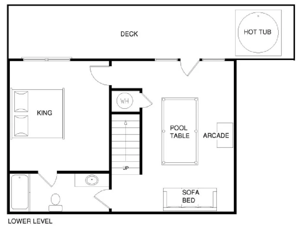 Floor plan in Saddle Ridge