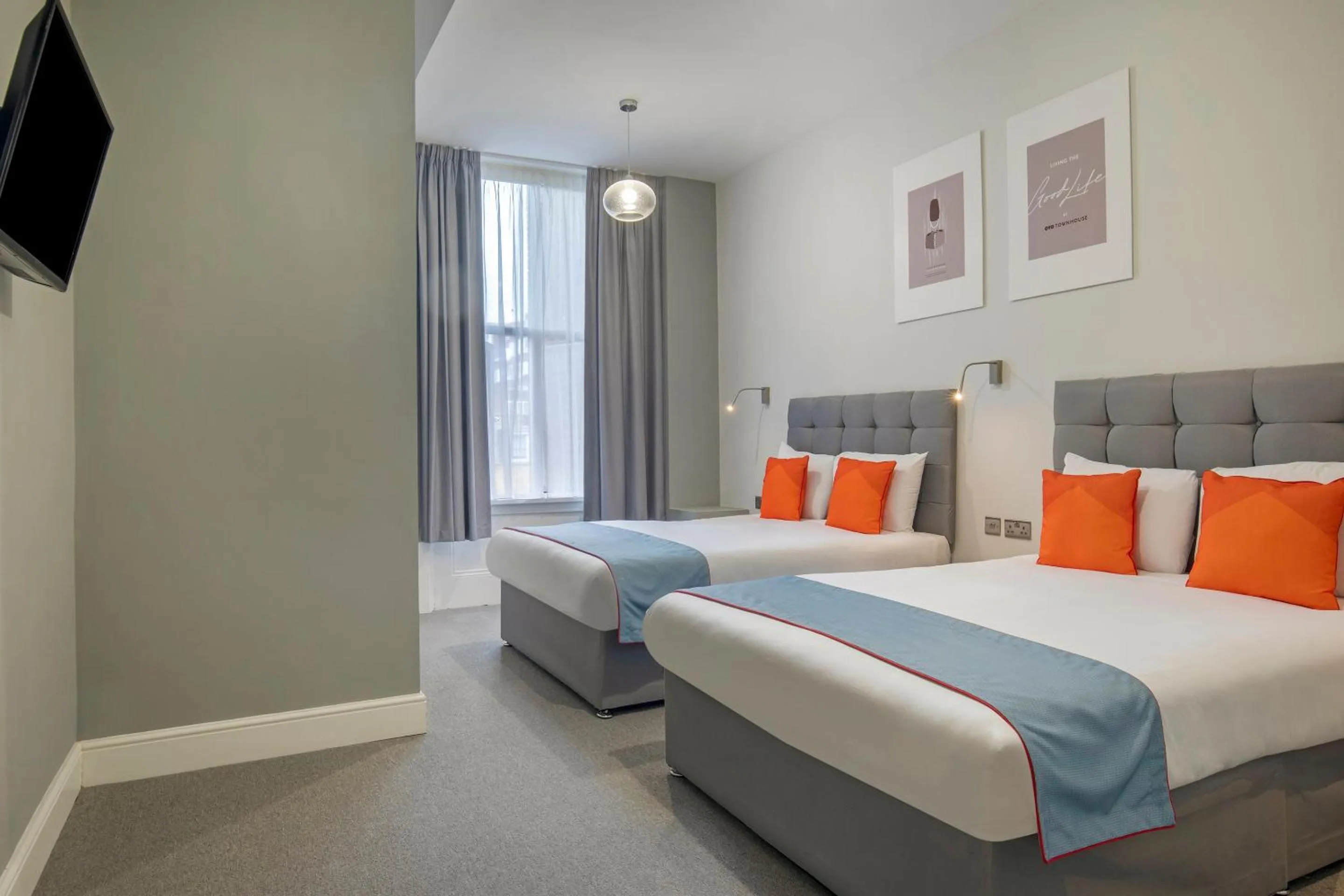 Bedroom, Bed in Townhouse Apollo, Hyde Park