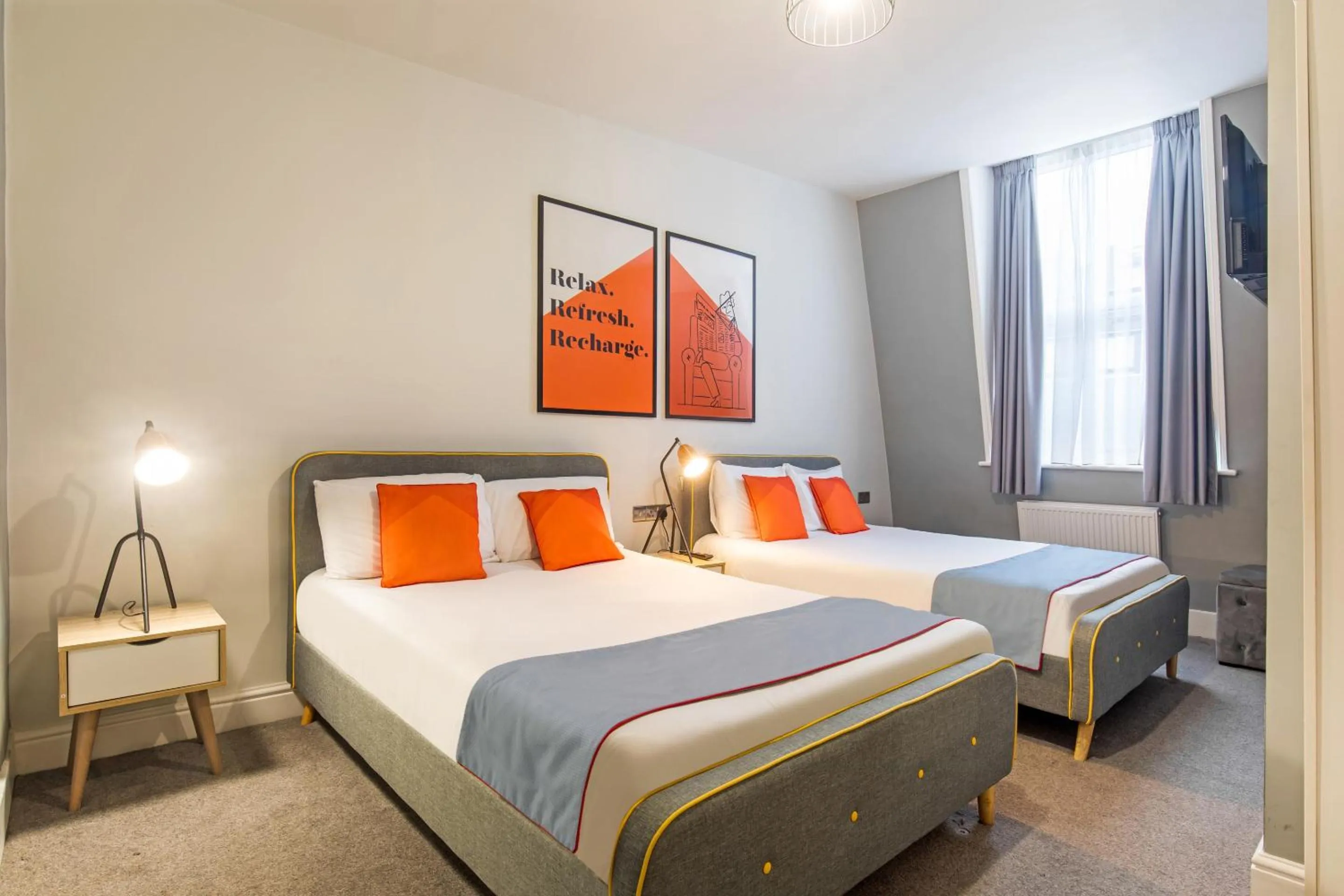 Bedroom, Bed in Townhouse Apollo, Hyde Park