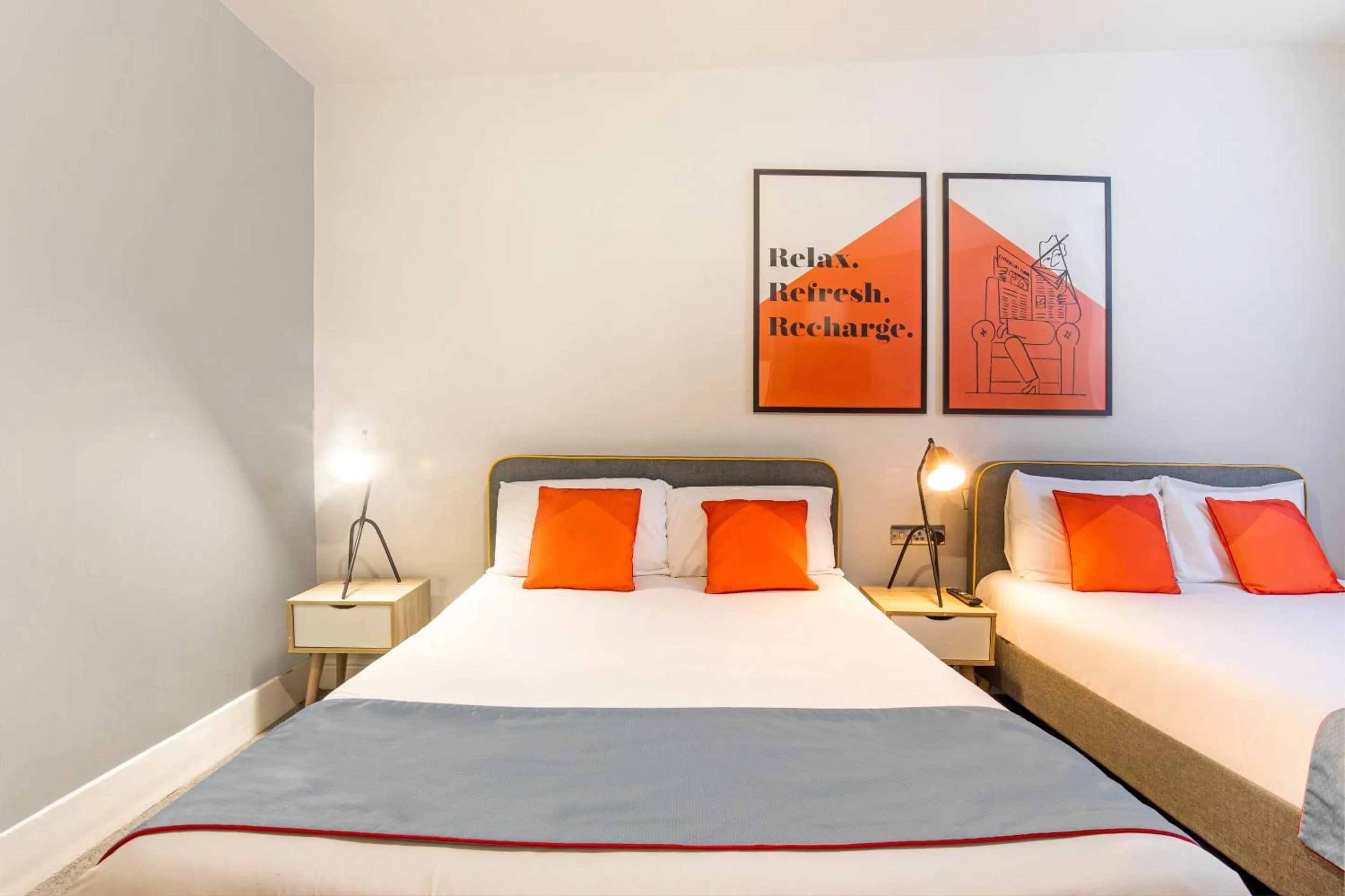 Bedroom, Bed in Townhouse Apollo, Hyde Park