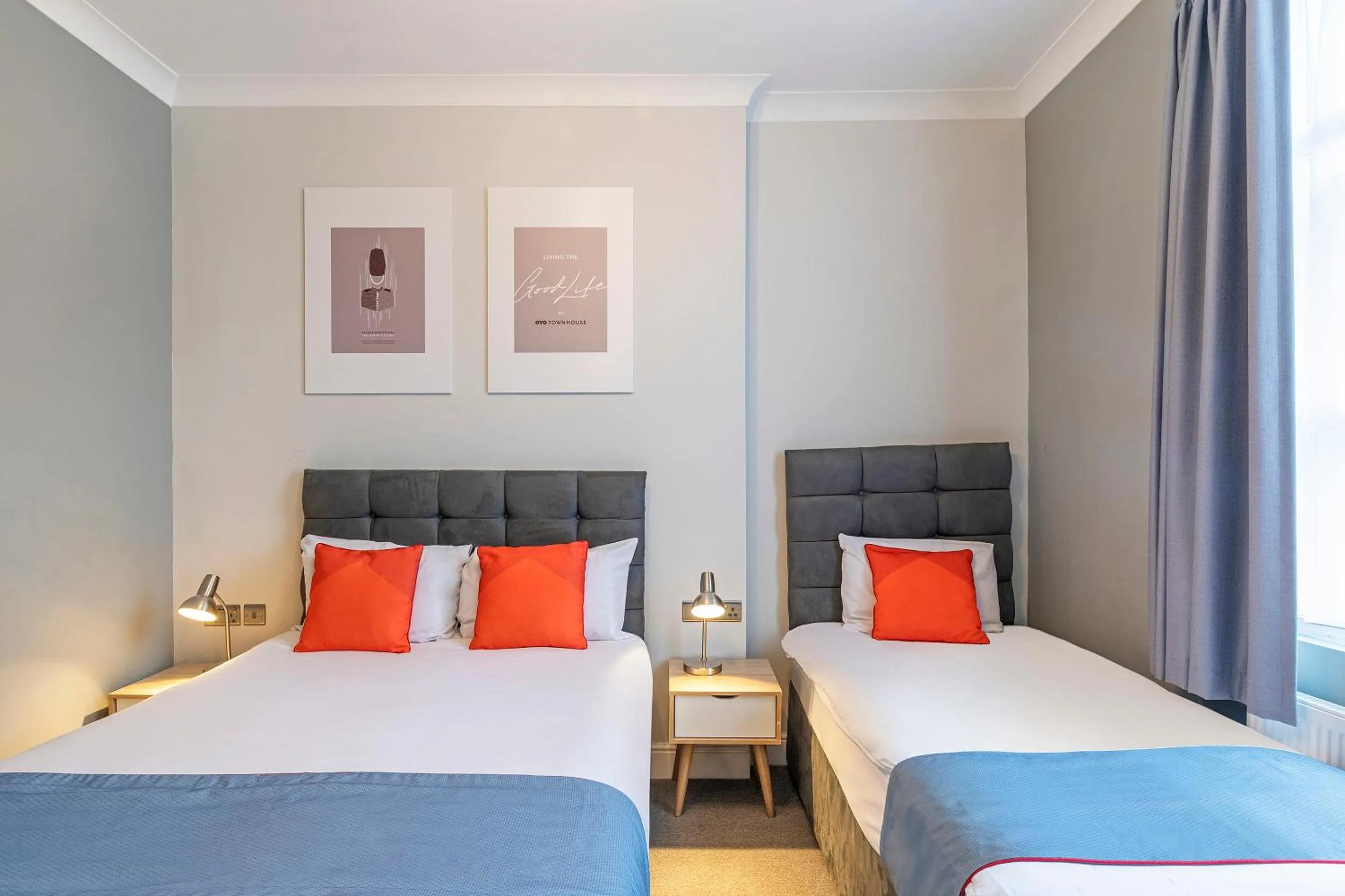 Bedroom, Bed in Townhouse Apollo, Hyde Park