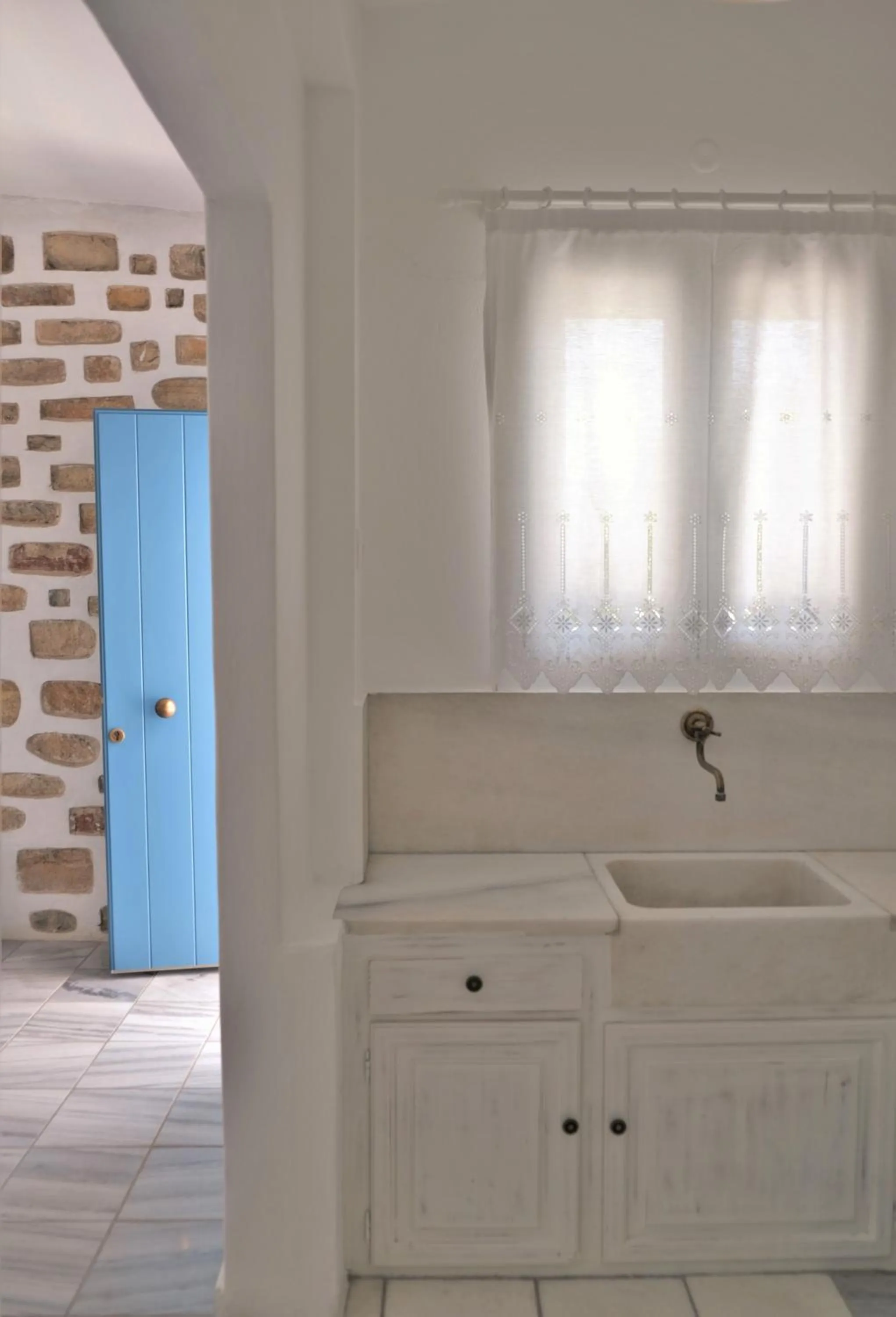 Kitchen or kitchenette in Bungalows Marina