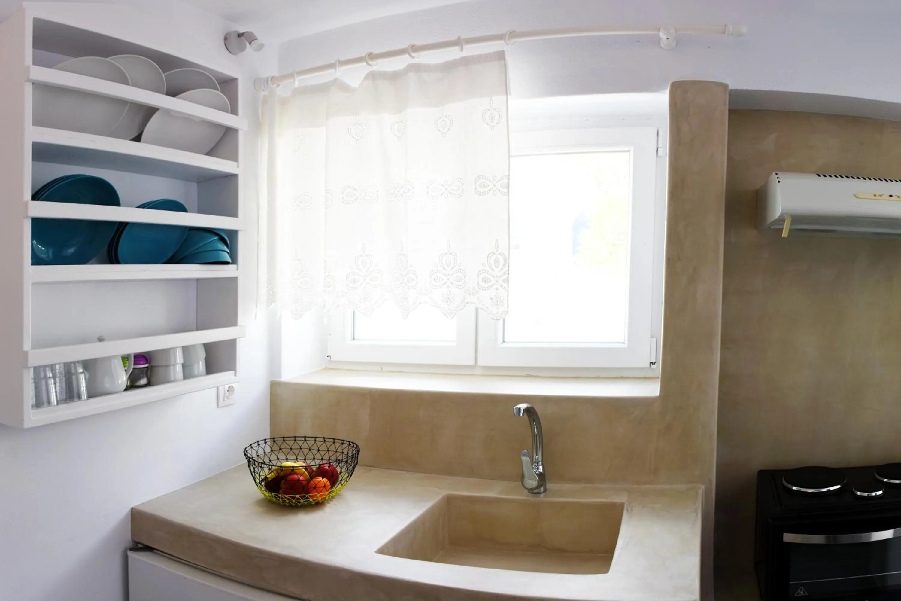 Kitchen or kitchenette in Bungalows Marina