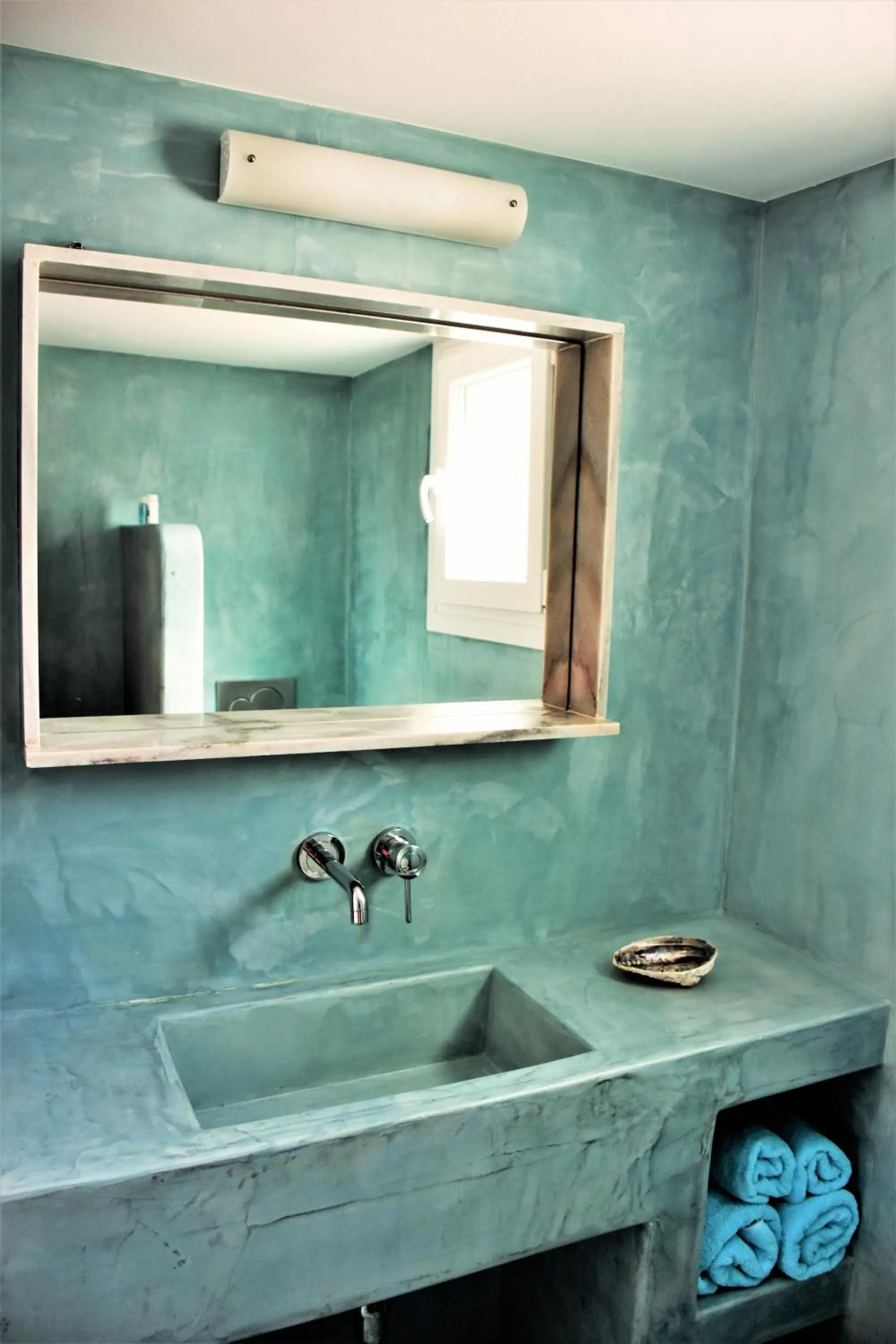 Bathroom in Bungalows Marina