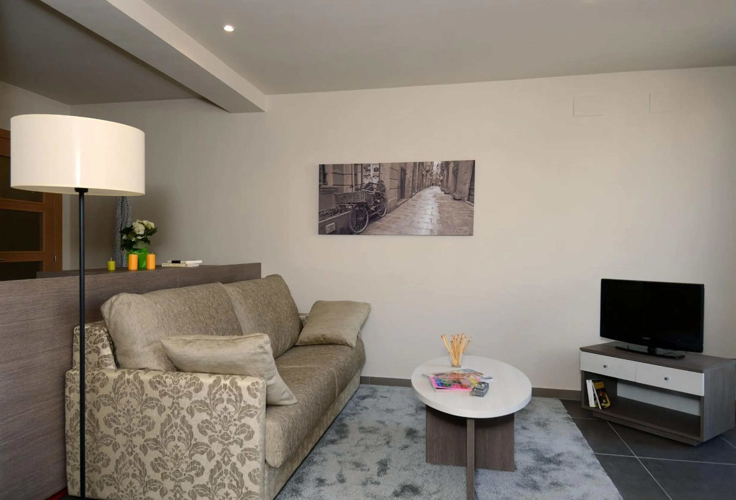 Living room in Pierre & Vacances Barcelona Sants