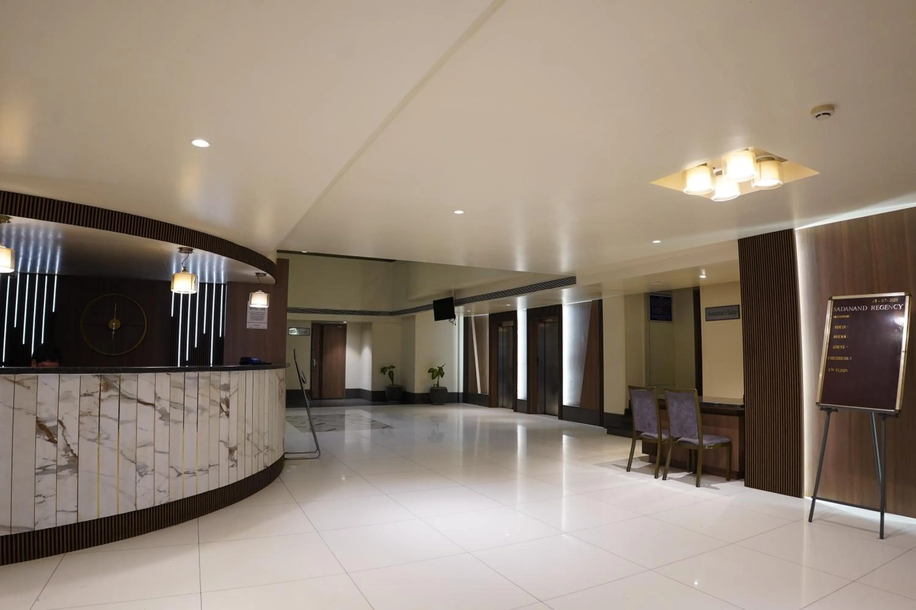 Lobby or reception in Hotel Sadanand Regency - Newly Renovated