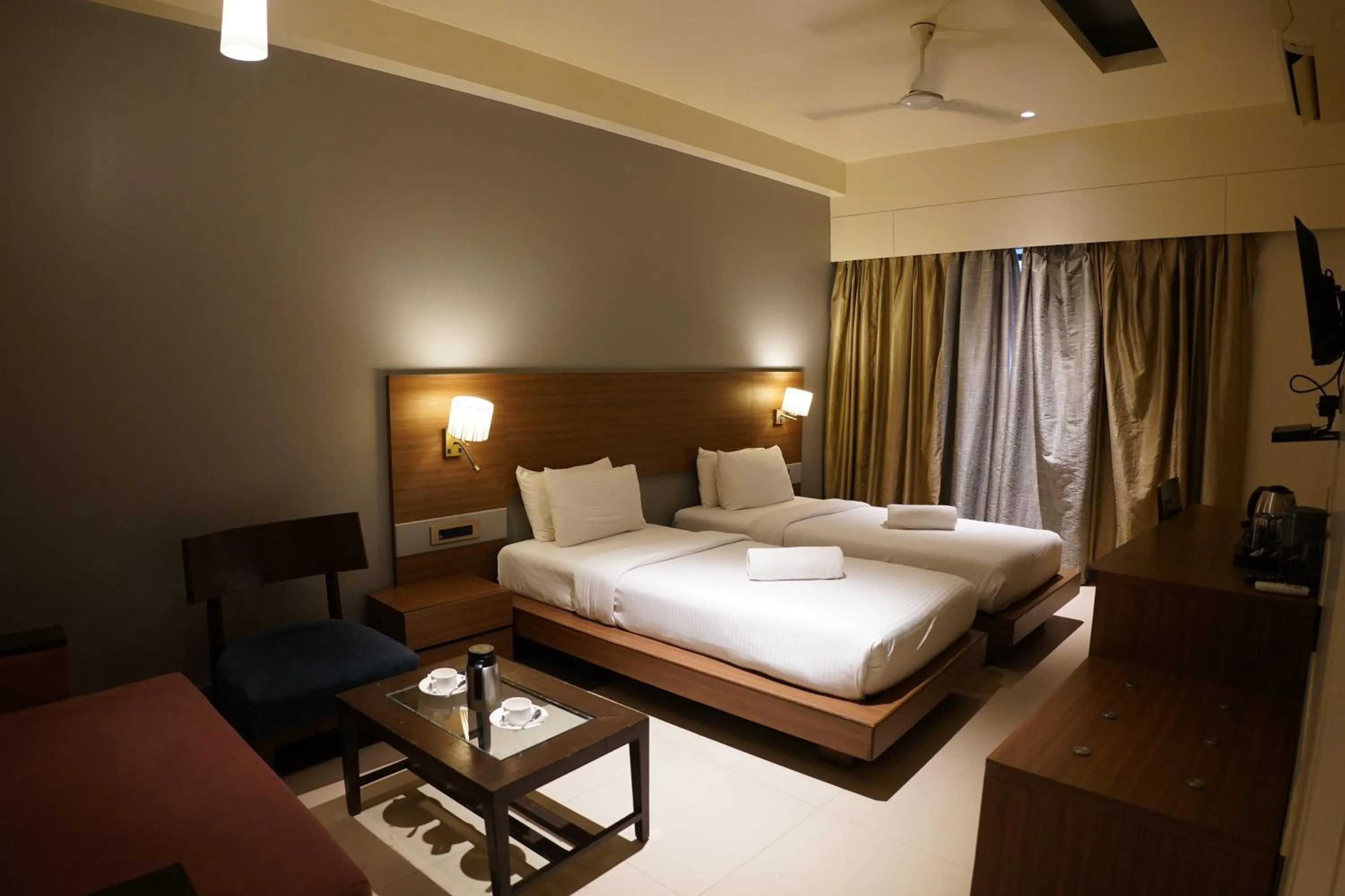 Photo of the whole room, Bed in Hotel Sadanand Regency - Newly Renovated
