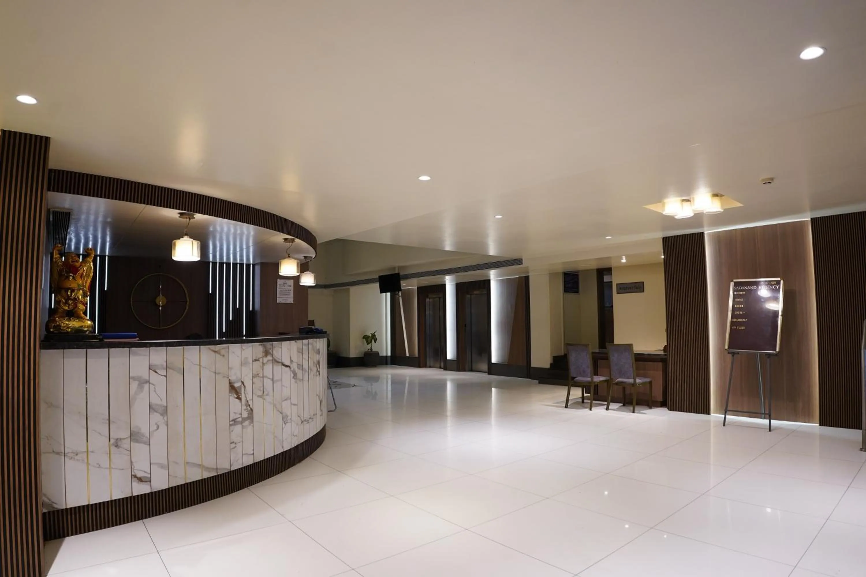 Lobby or reception in Hotel Sadanand Regency - Newly Renovated
