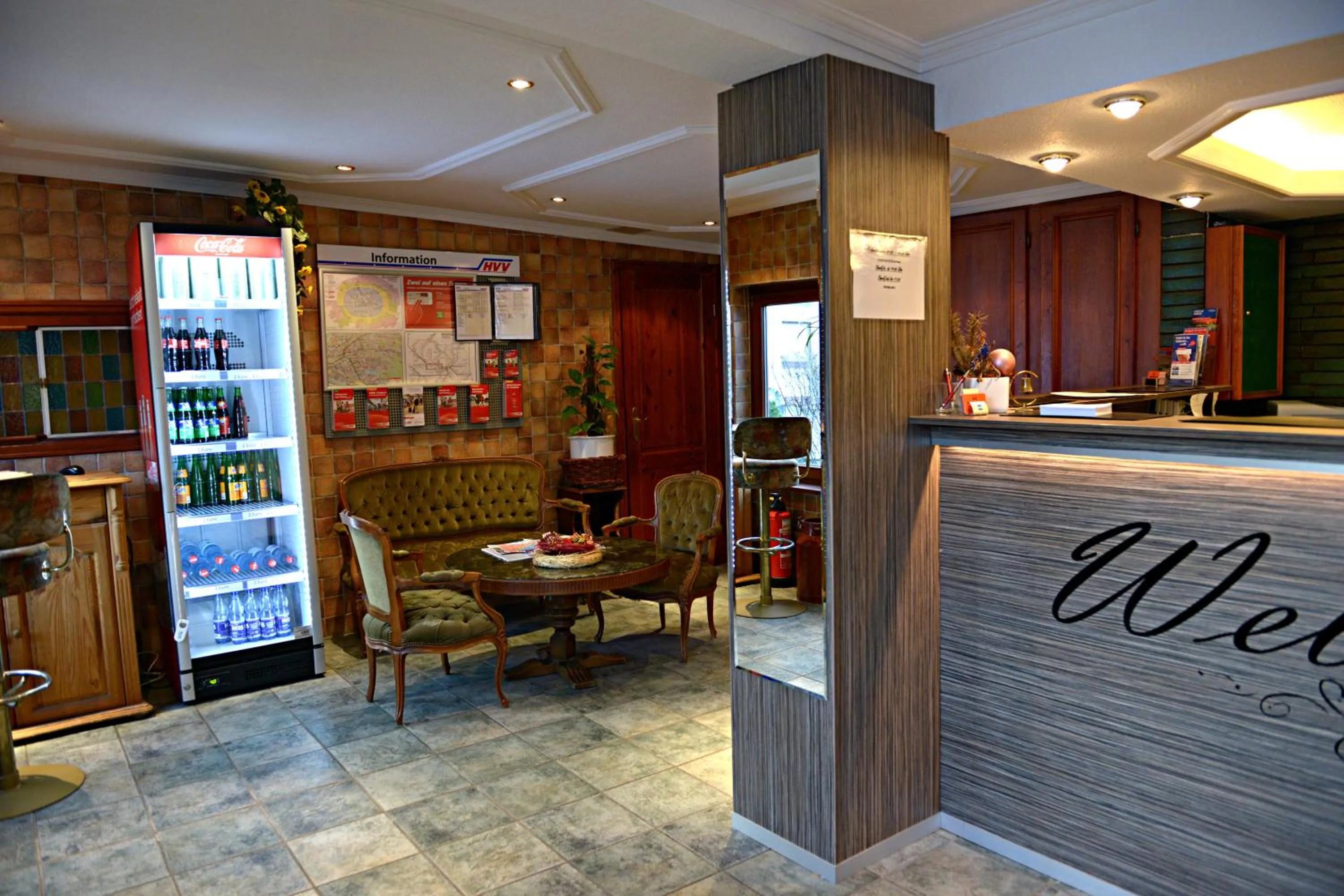 Lobby or reception in Motel21 Hamburg-Mitte