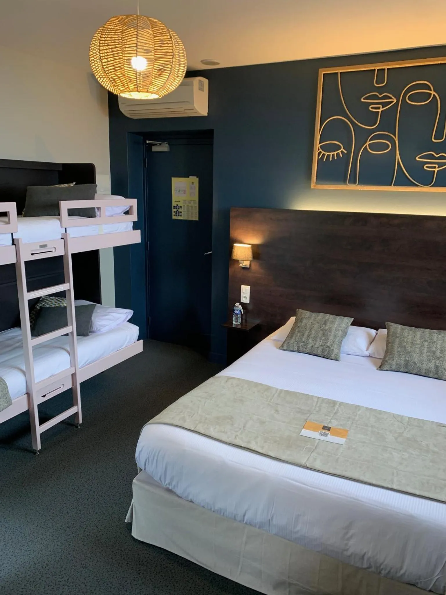 Photo of the whole room, Bed in Logis hôtel Aux Berges de l'Aveyron