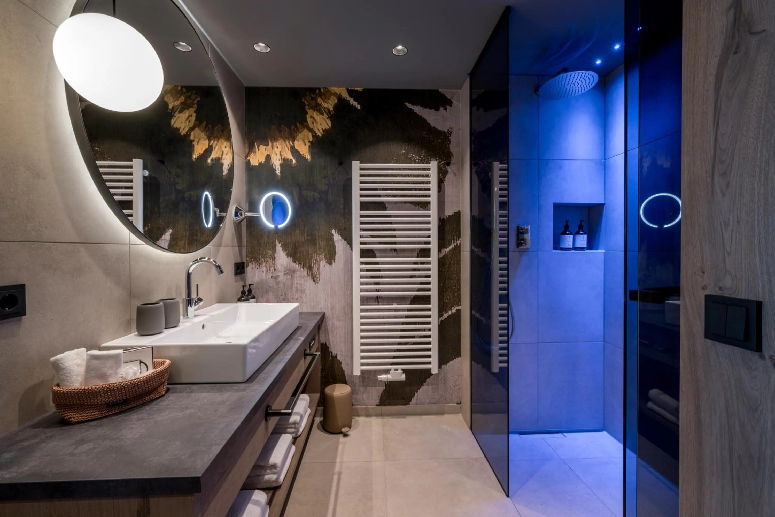 Bathroom in Wellness & Thermal Retreat Das Mühlbach