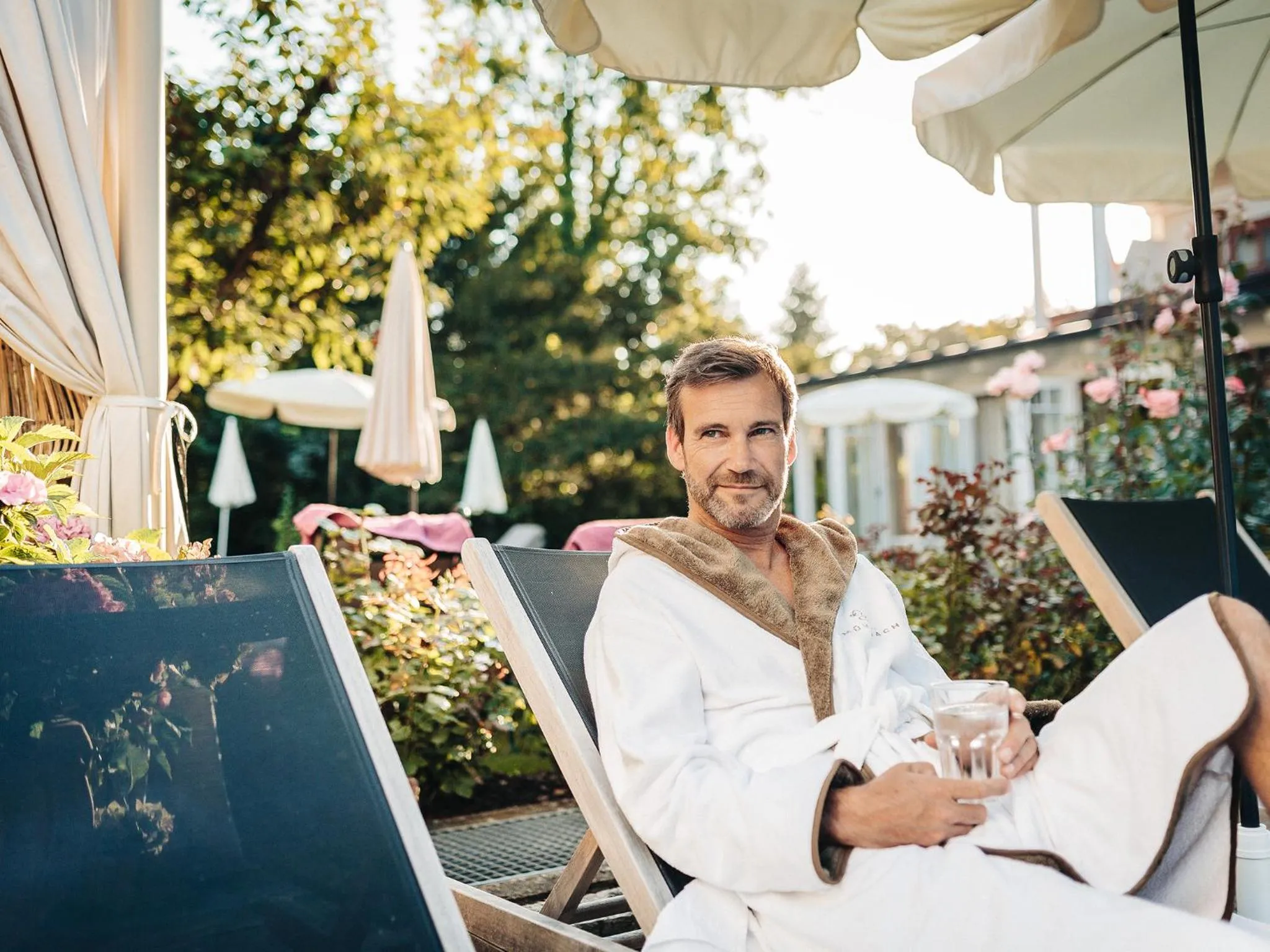 Garden in Wellness & Thermal Retreat Das Mühlbach