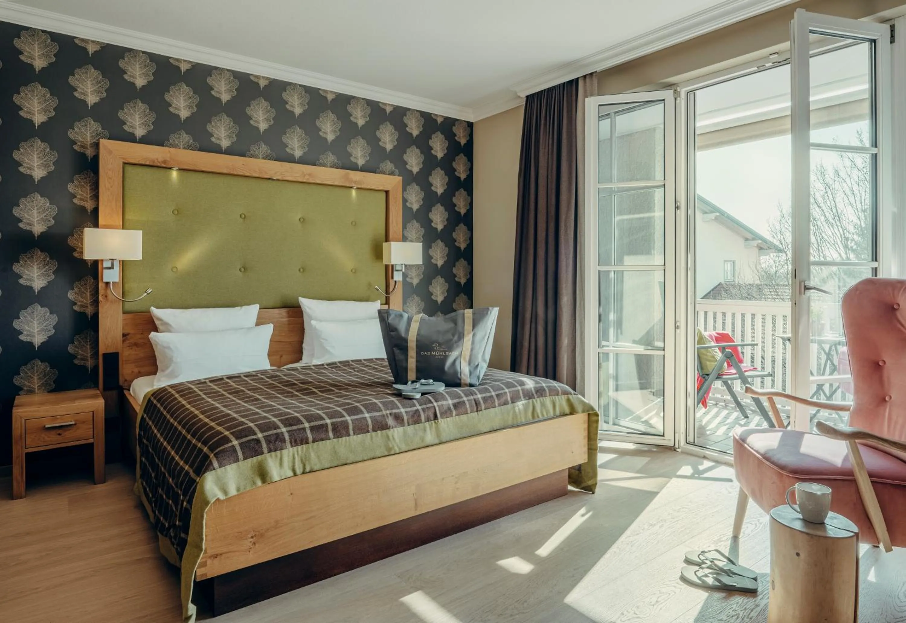 Photo of the whole room, Bed in Wellness & Thermal Retreat Das Mühlbach