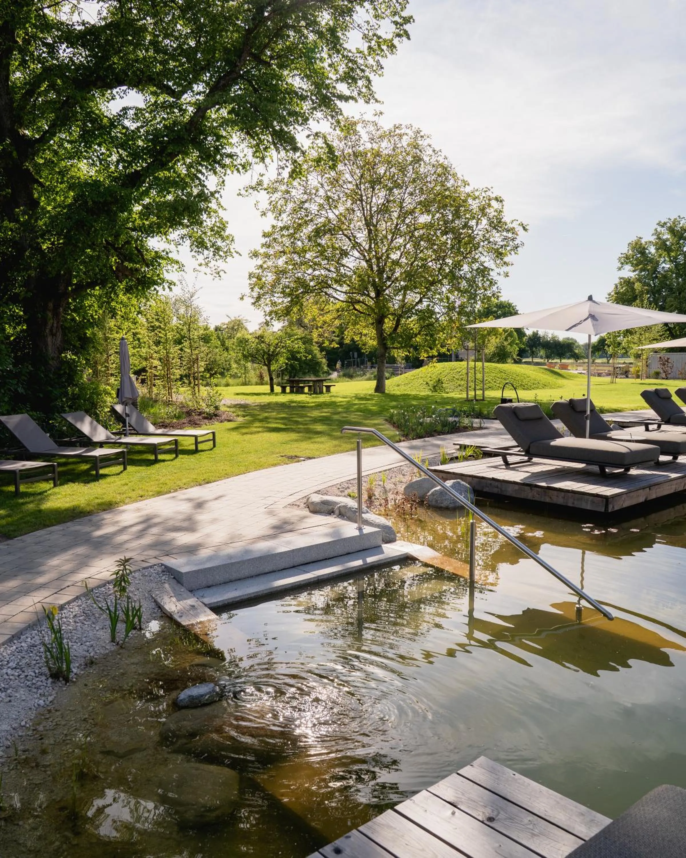 Garden in Wellness & Thermal Retreat Das Mühlbach