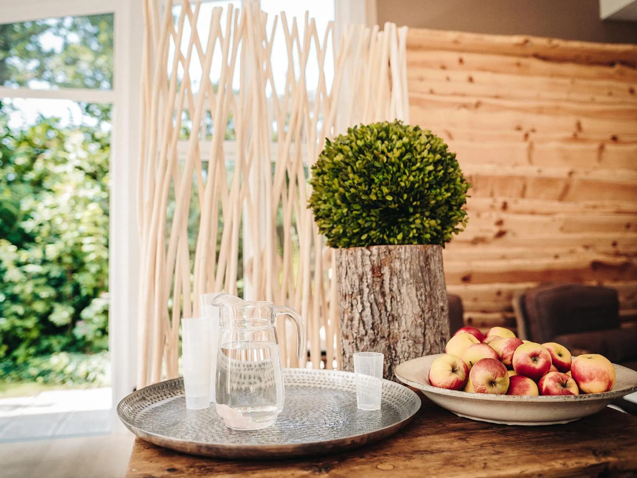 Decorative detail in Wellness & Thermal Retreat Das Mühlbach