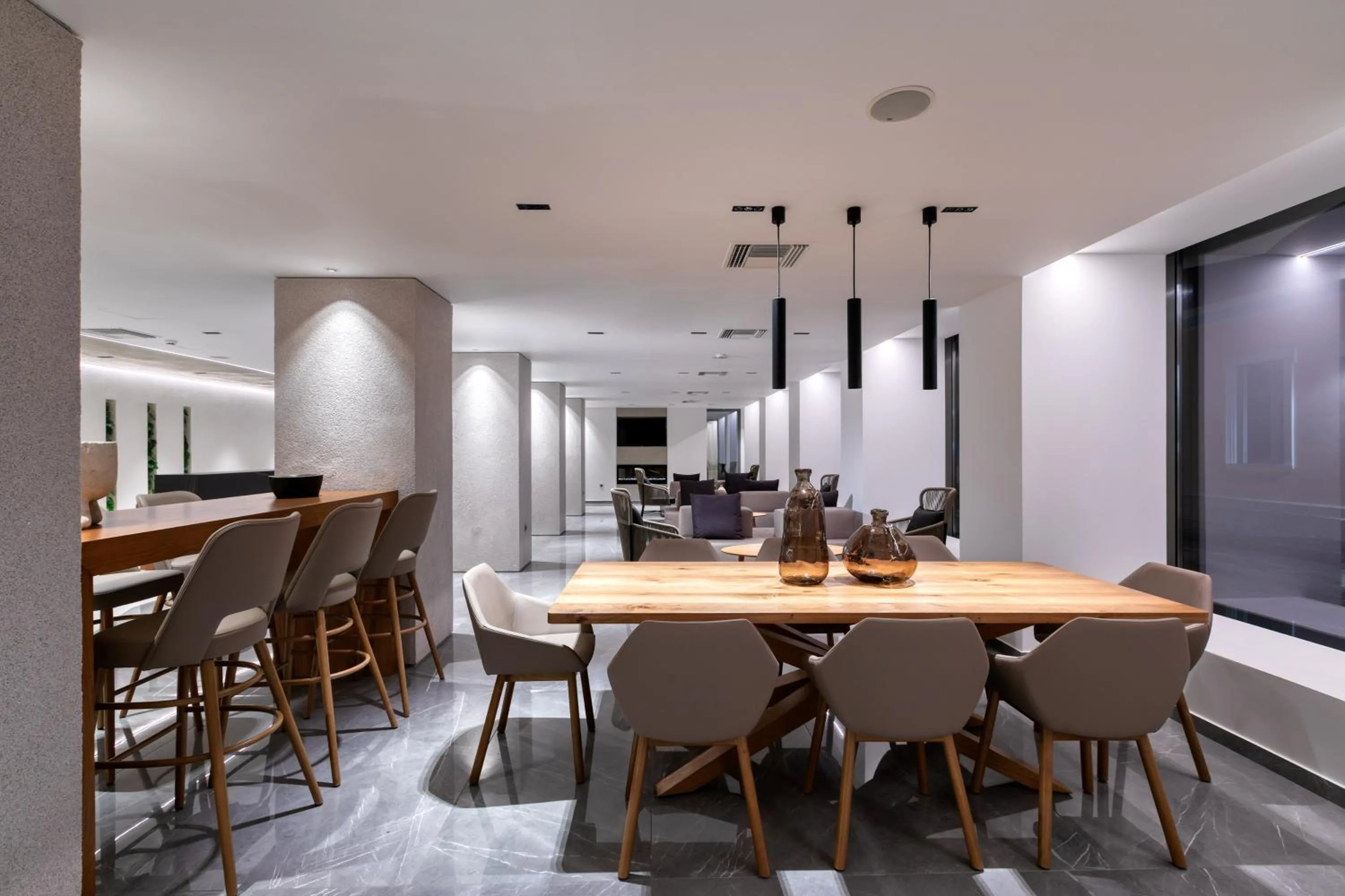 Lobby or reception in LAS HOTEL & SPA