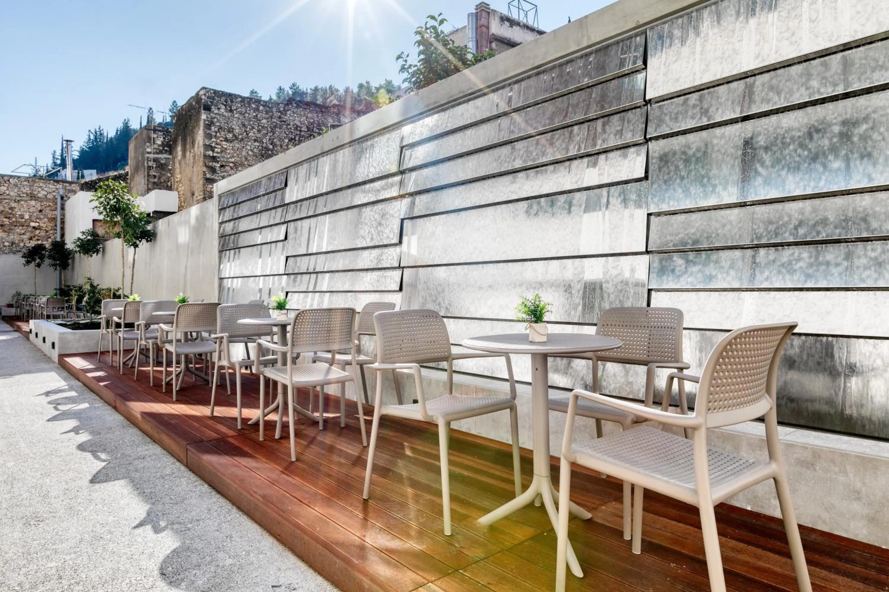 Patio in LAS HOTEL & SPA