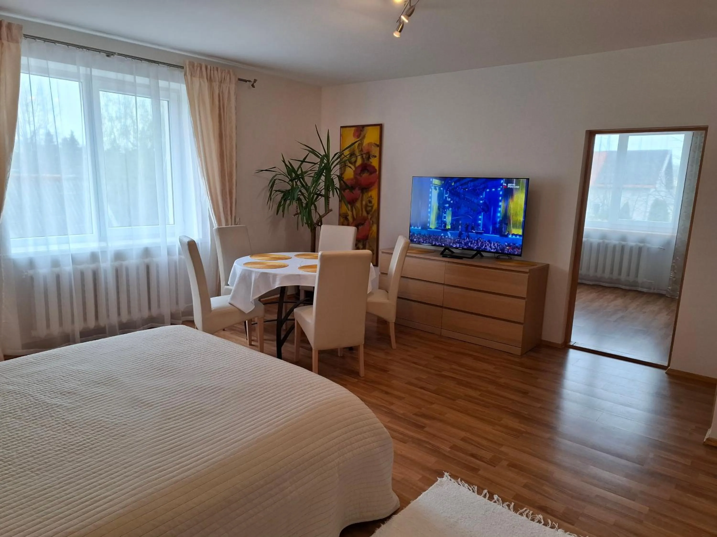 Bed in Apartamentai šalia baseino