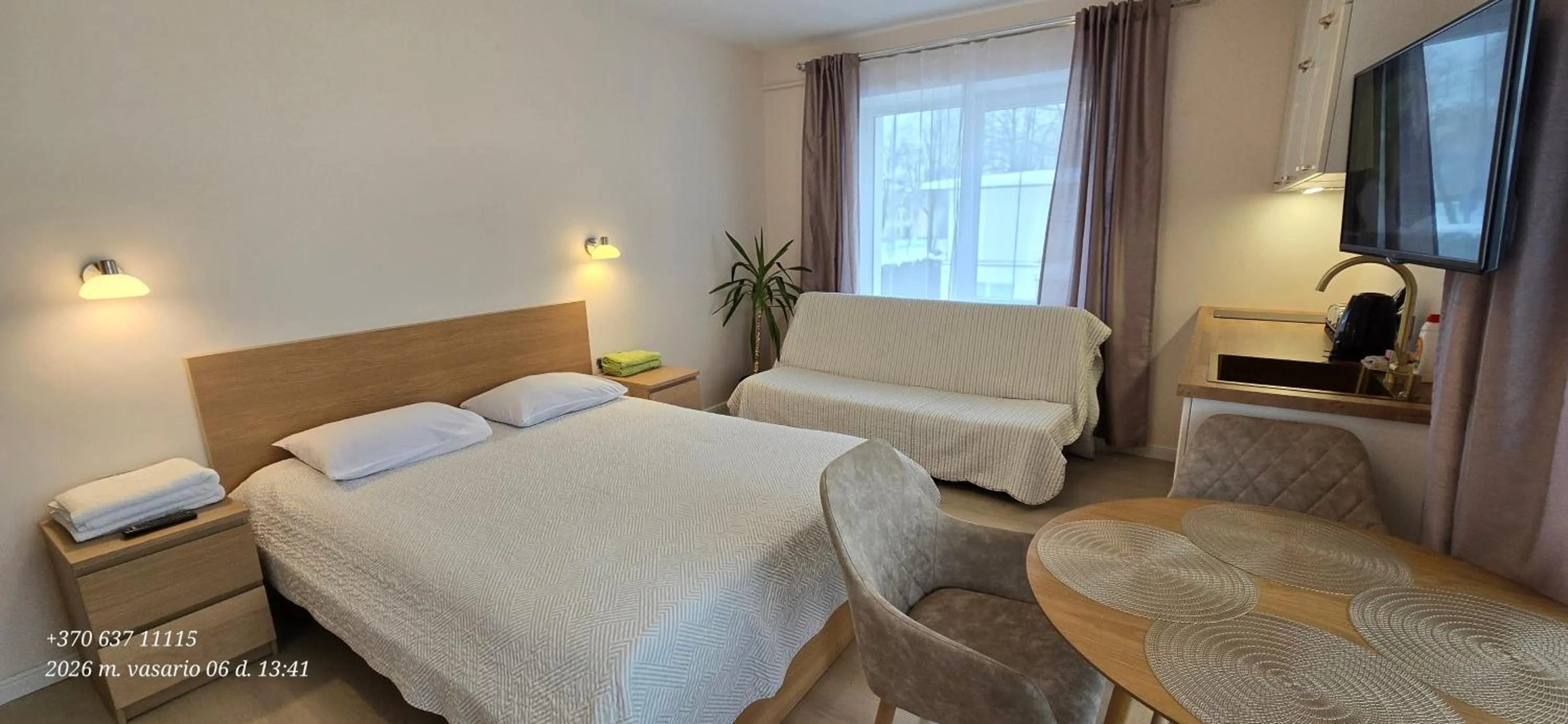 Bed in Apartamentai šalia baseino